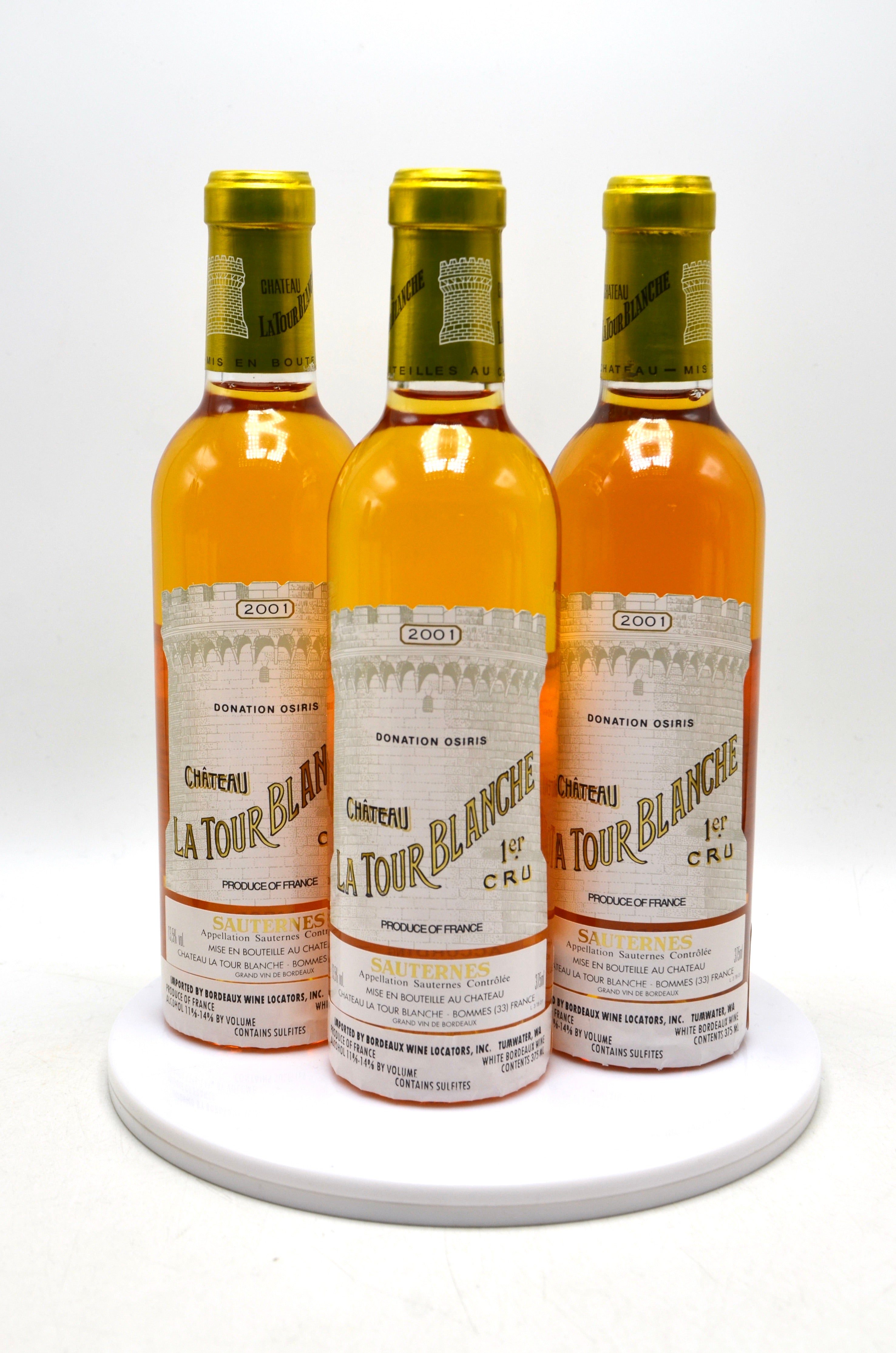 2001 Château La Tour Blanche, Sauternes (half-bottle)