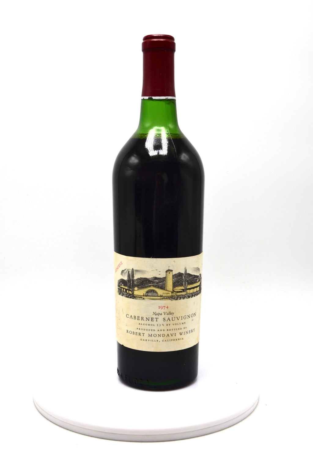 1974 Robert Mondavi Reserve Cabernet Sauvignon, Napa Valley