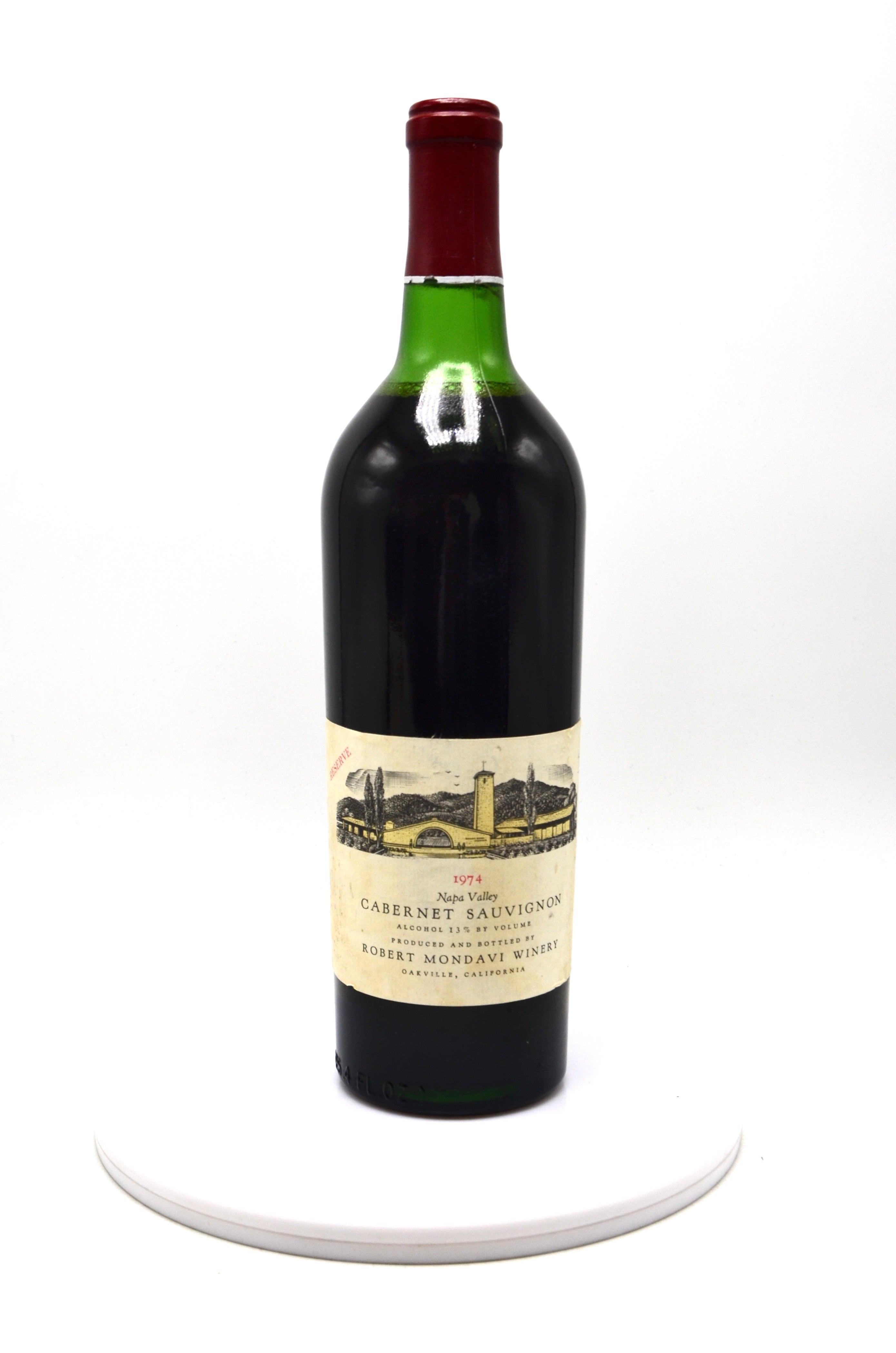 1974 Robert Mondavi Reserve Cabernet Sauvignon, Napa Valley