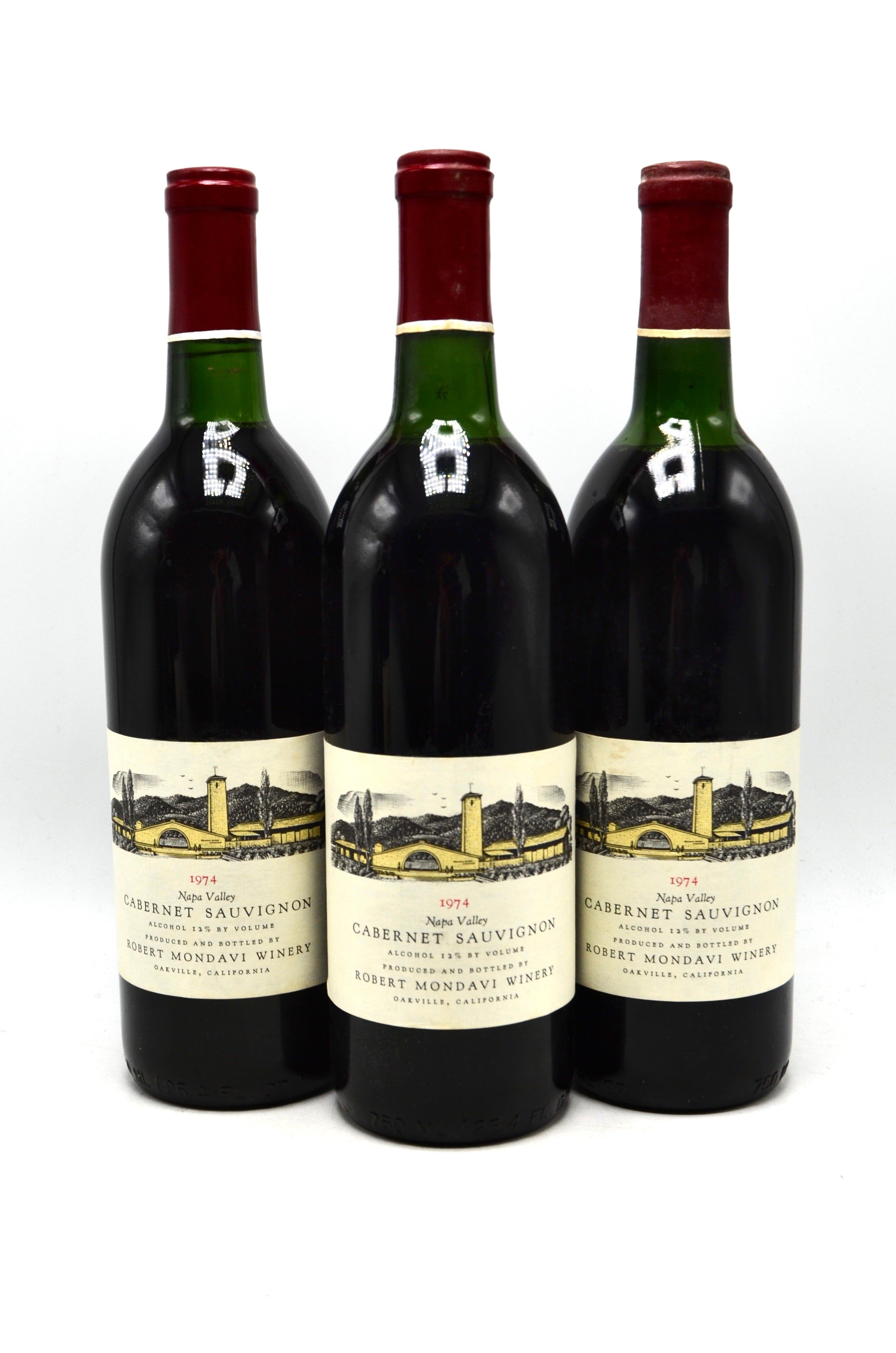 1974 Robert Mondavi Cabernet Sauvignon, Napa Valley
