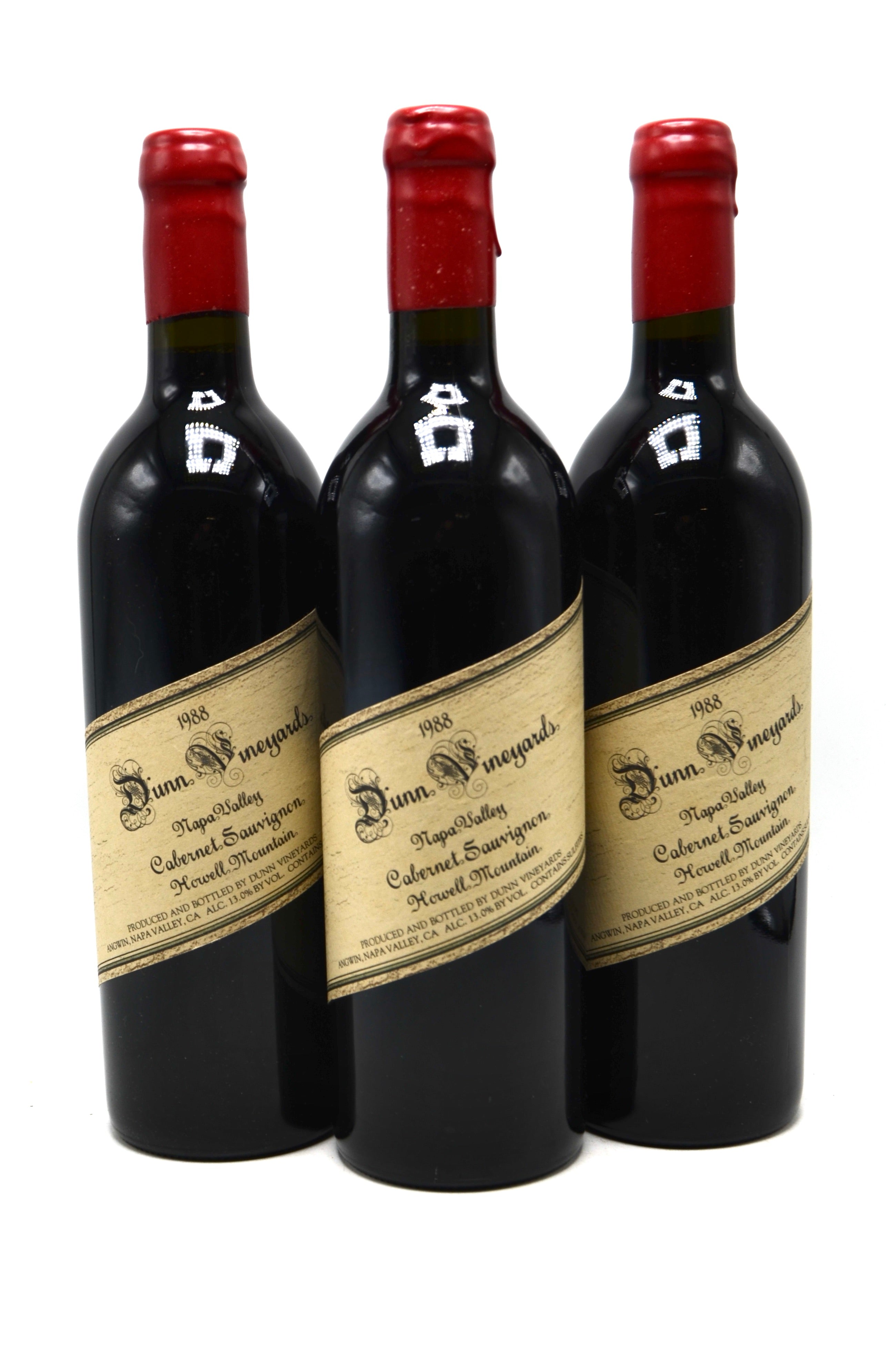 1988 Dunn Vineyards Cabernet Sauvignon, Howell Mountain