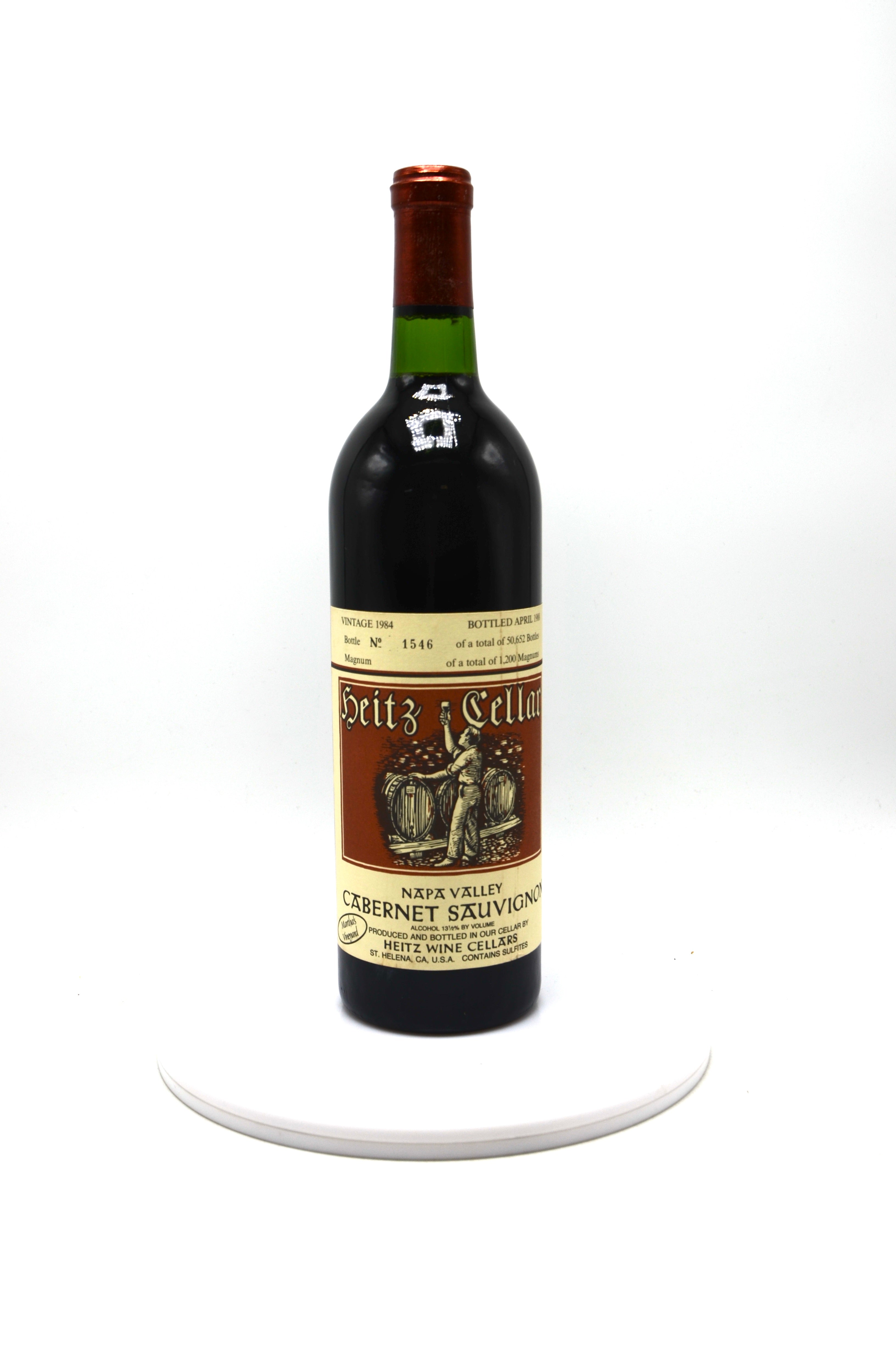 1984 Heitz Cellars Cabernet Sauvignon, Martha's Vineyard, Napa Valley
