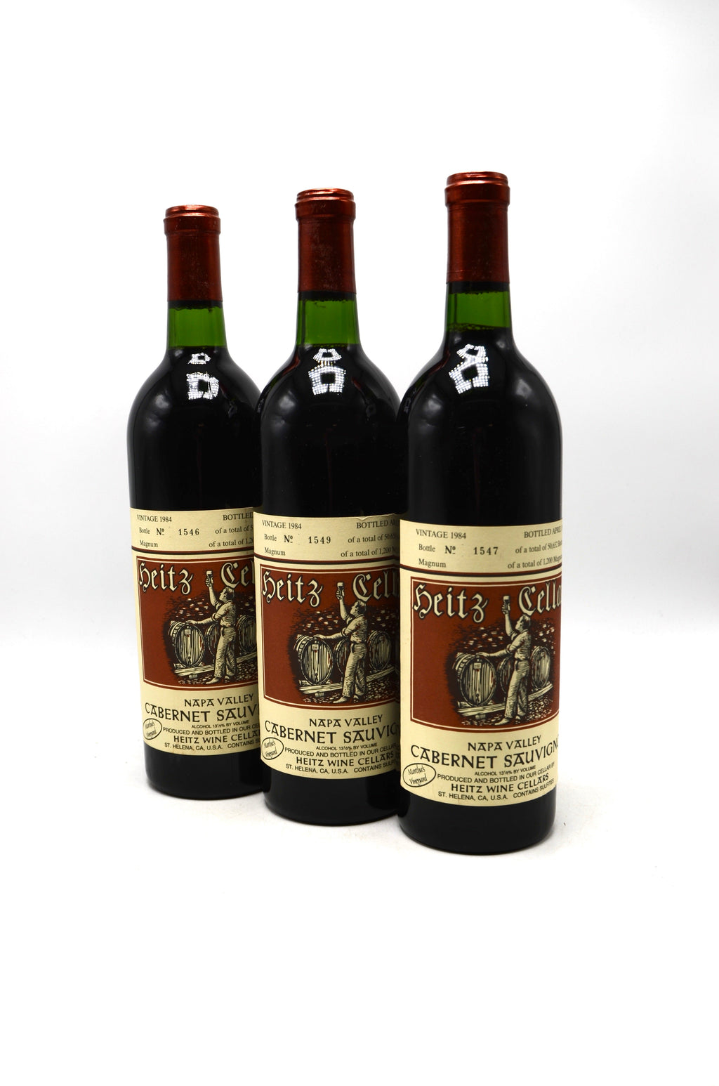 1984 Heitz Cellars Cabernet Sauvignon, Martha's Vineyard, Napa Valley