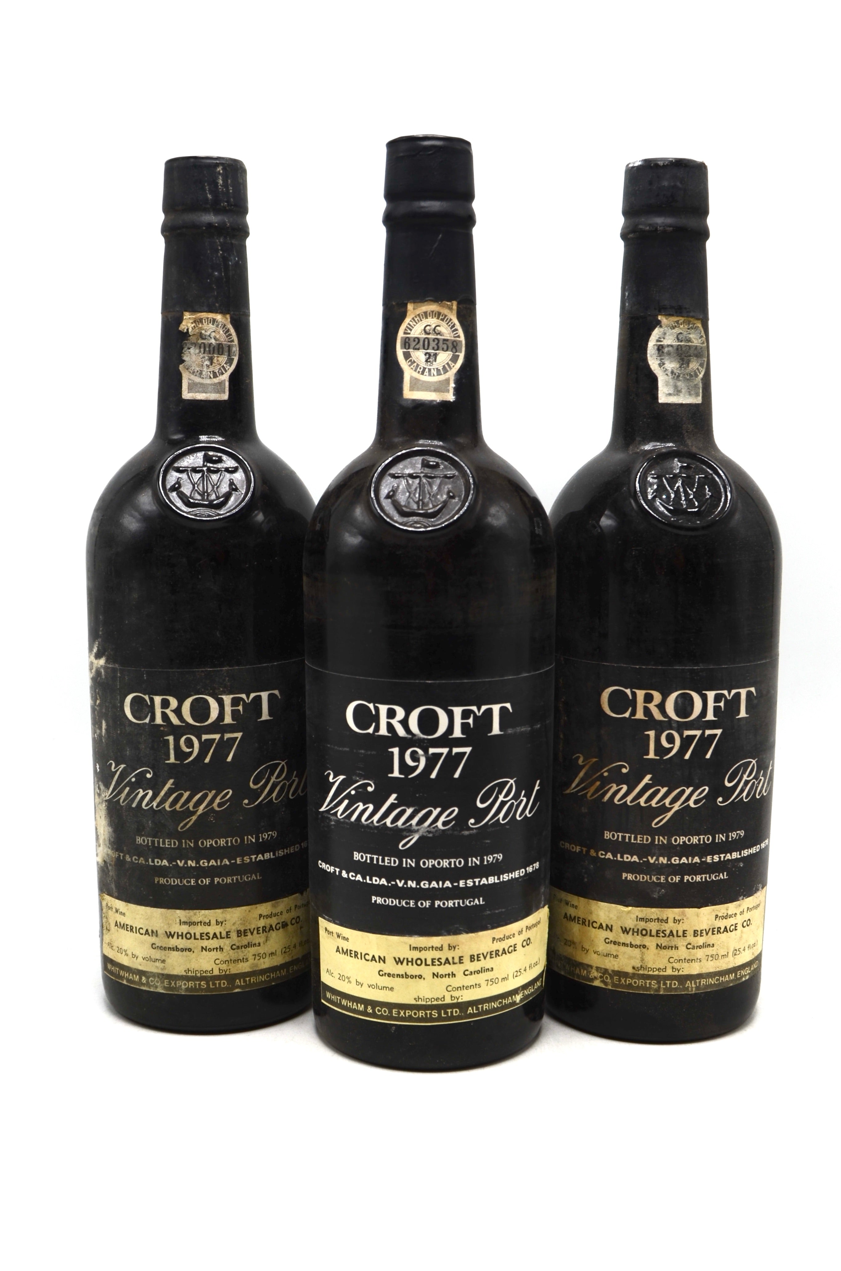 1977 Croft Vintage Port