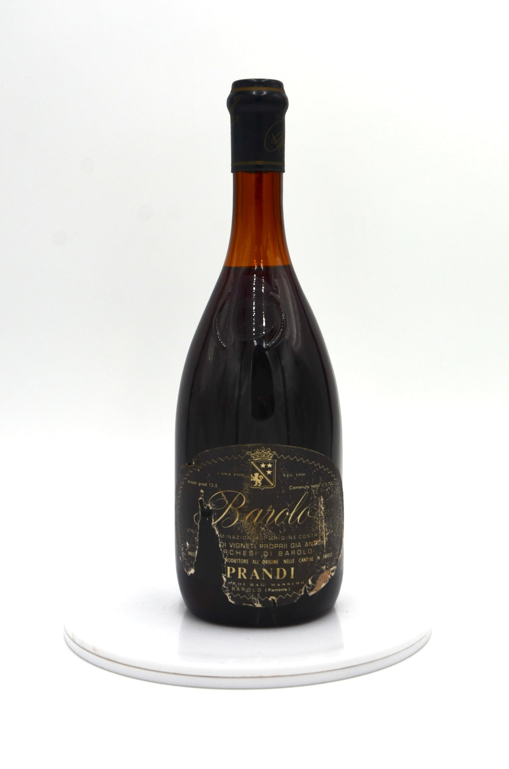 1965 Prandi Barolo [MISSING VINTAGE LABEL]