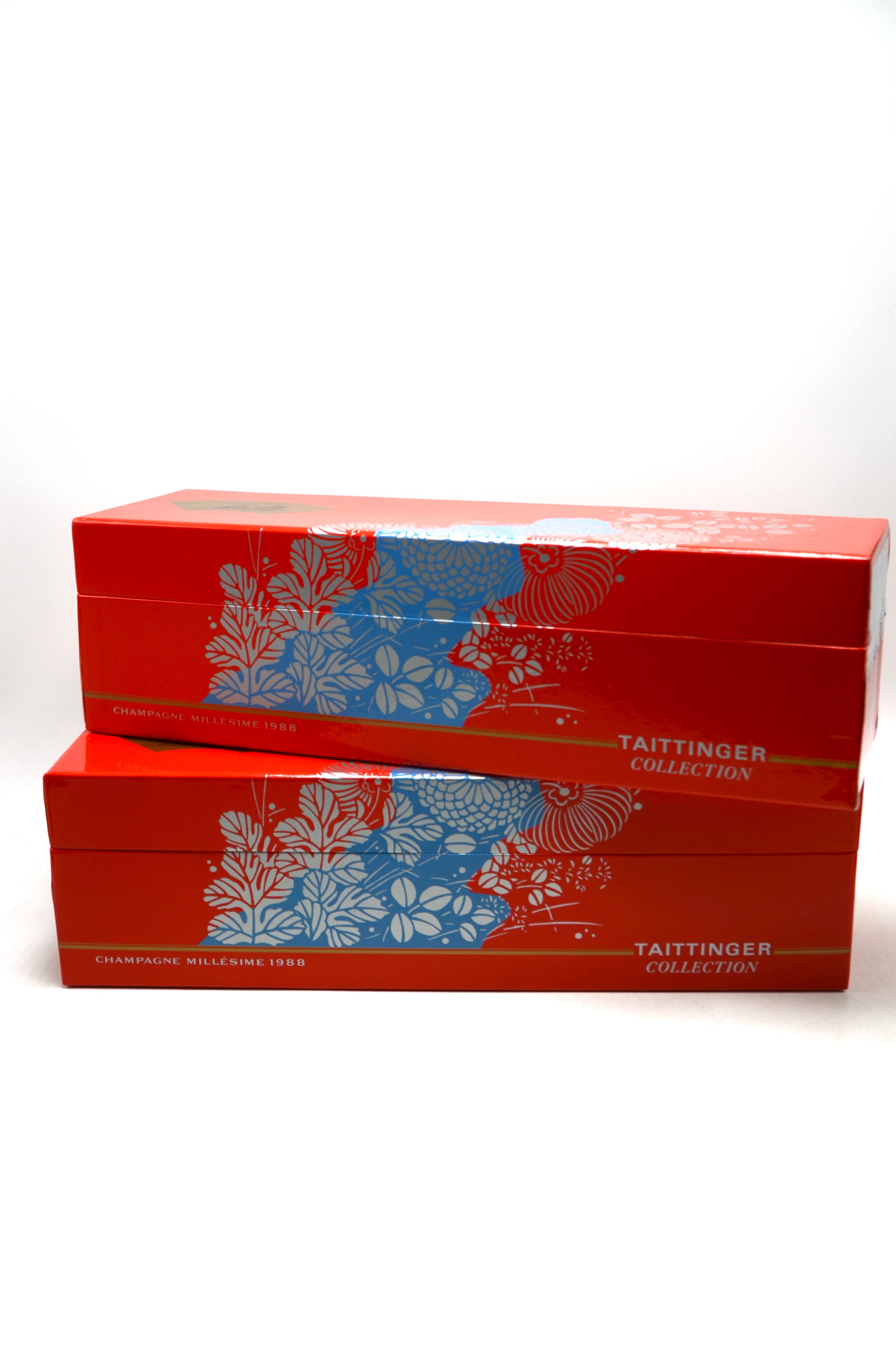1988 Taittinger Vintage Brut Champagne, Artist Collection (Toshimitsu Imai)