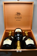 2006 Taittinger Comtes de Champagne, Blanc de Blancs Vintage Brut Champagne [6 Bottle Mahogany Gift Box]