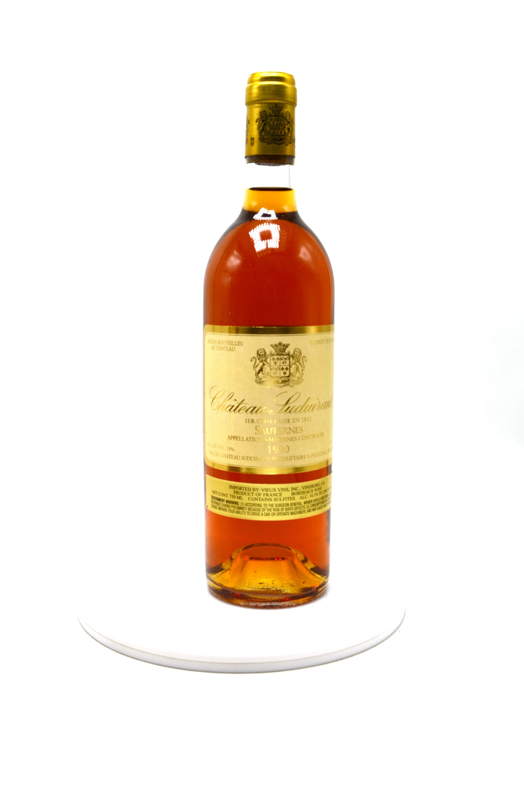 1990 Château Suduiraut, Sauternes
