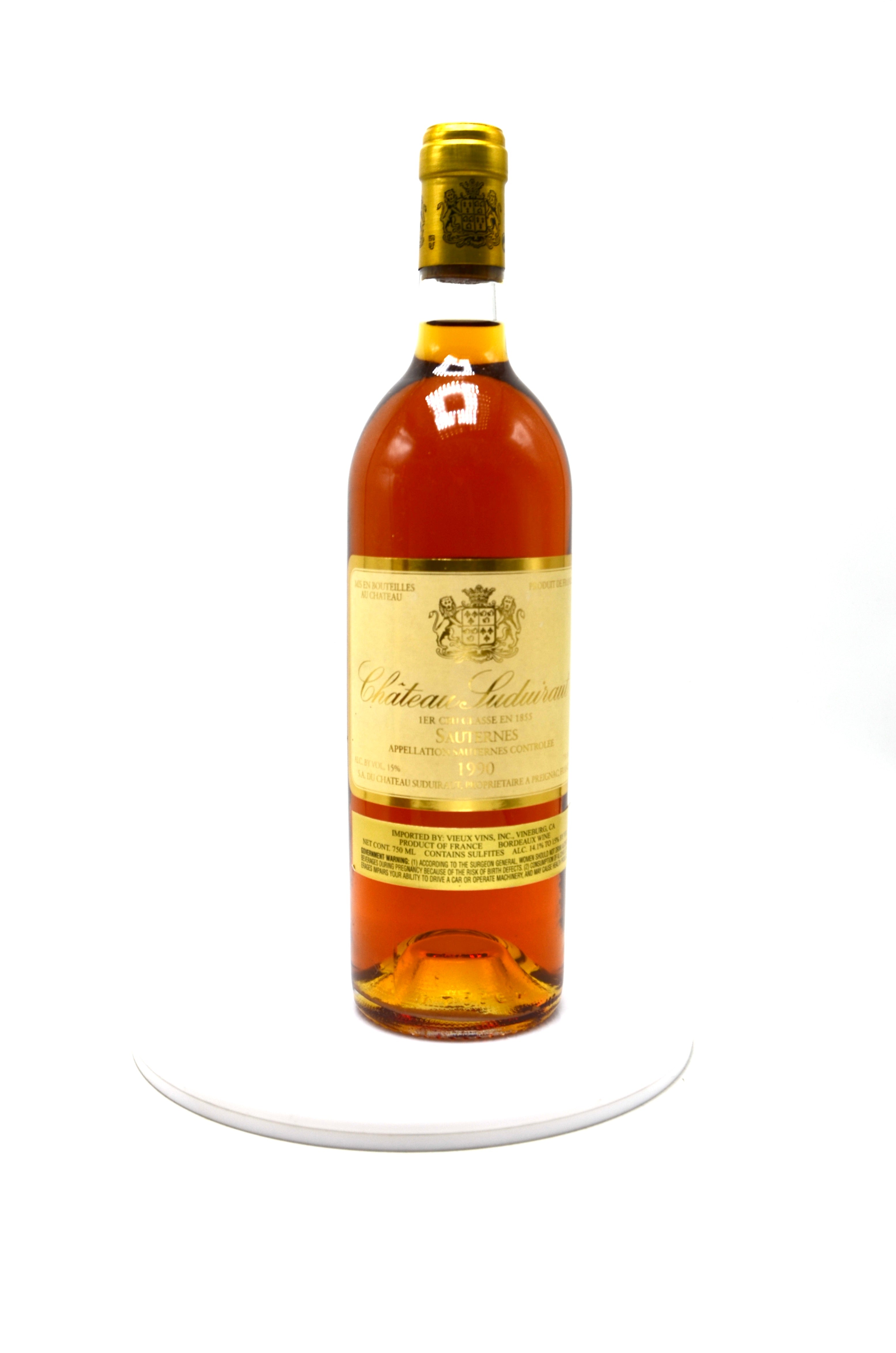 1990 Château Suduiraut, Sauternes