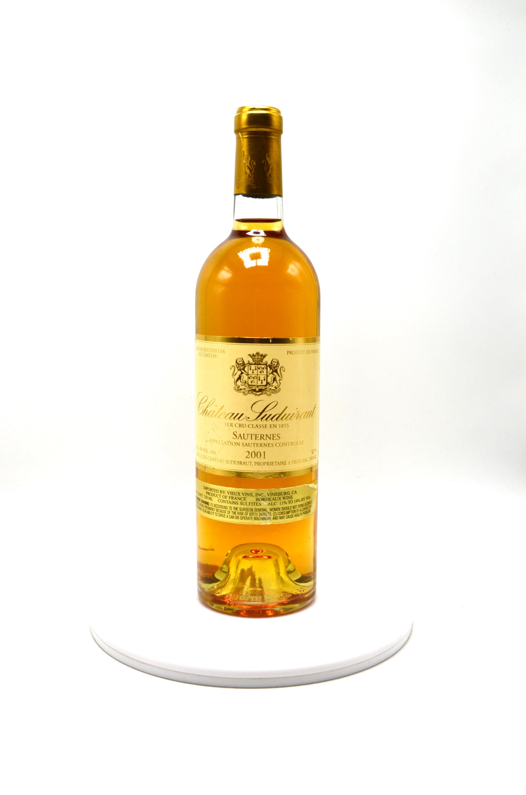 2001 Château Suduiraut, Sauternes