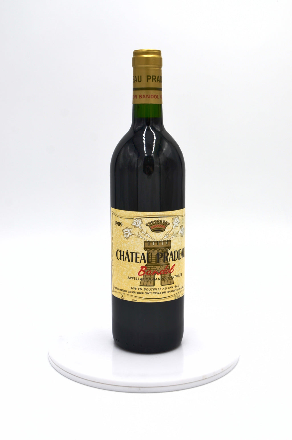 1989 Chateau Pradeaux, Bandol