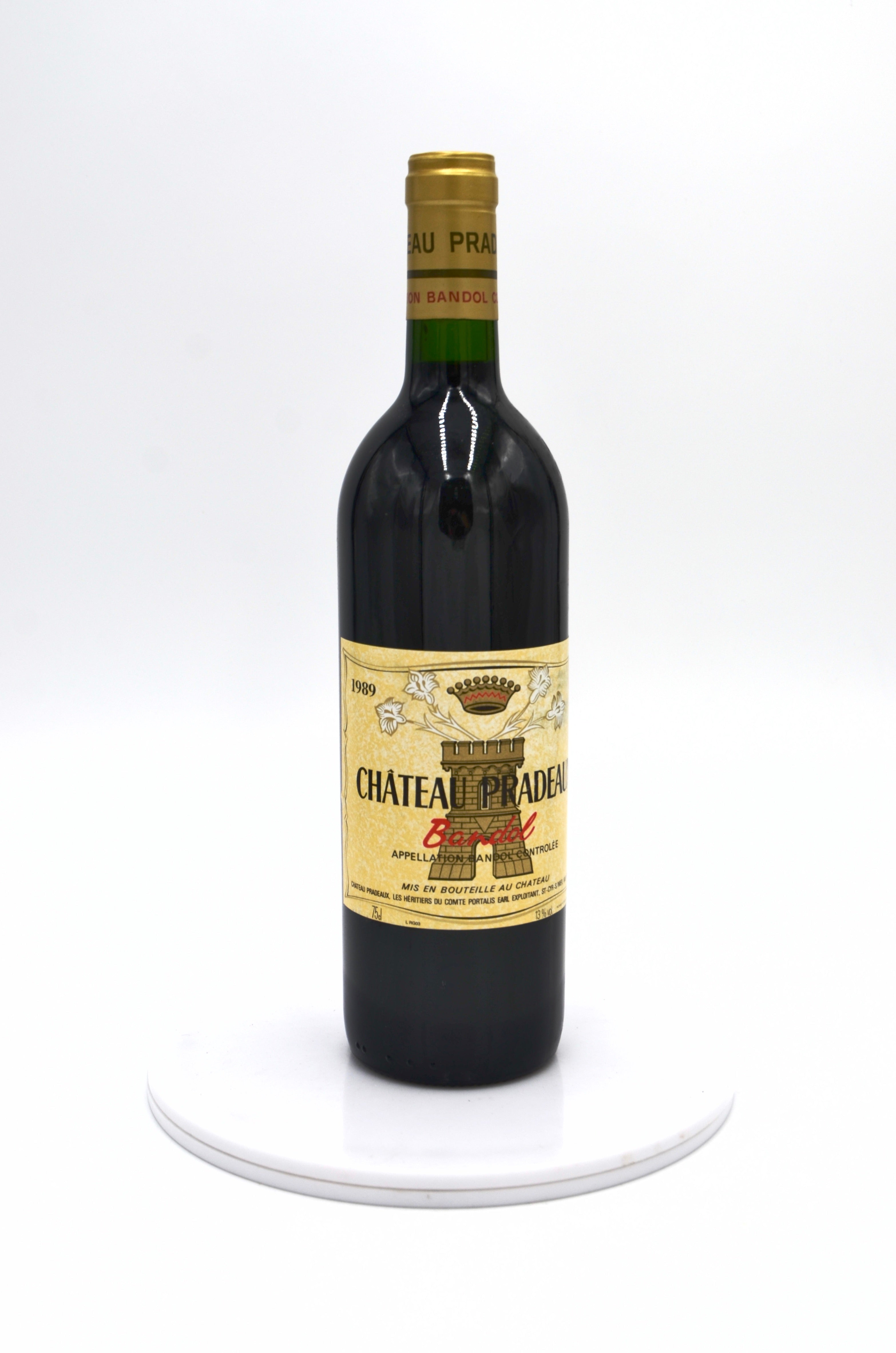 1989 Chateau Pradeaux, Bandol