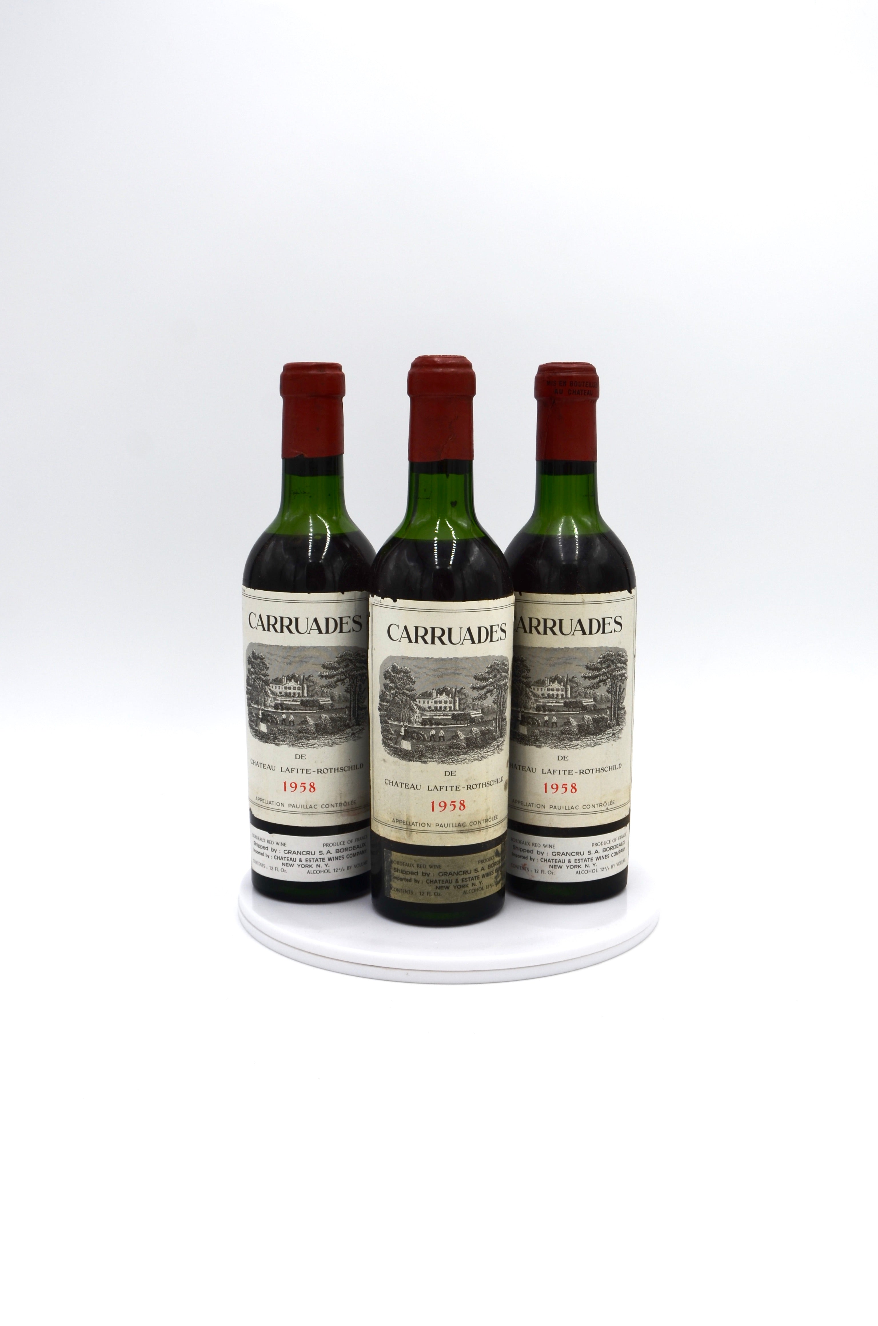 1958 Carruades de Lafite, Pauillac [Ch. Lafite Rothschild's 2nd] (half-bottle)