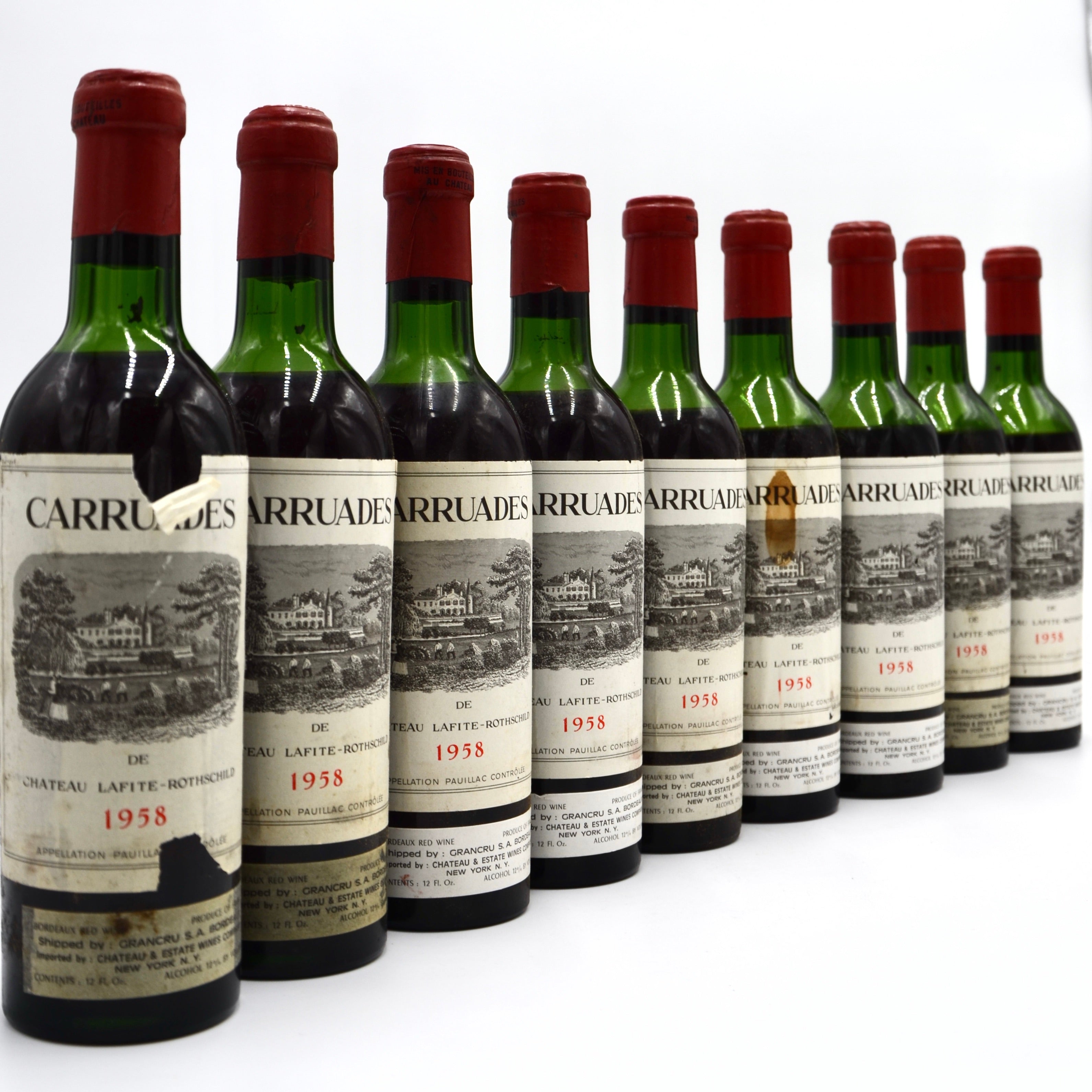 1958 Carruades de Lafite, Pauillac [Ch. Lafite Rothschild's 2nd] (half-bottle)
