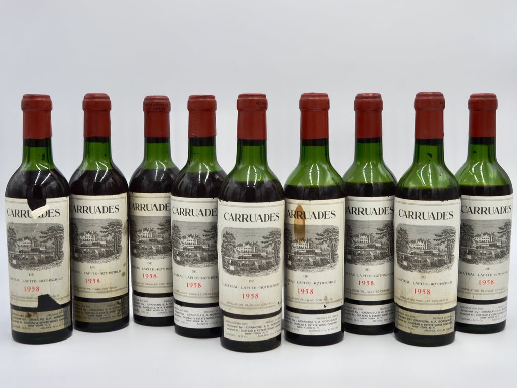 1958 Carruades de Lafite, Pauillac [Ch. Lafite Rothschild's 2nd] (half-bottle)