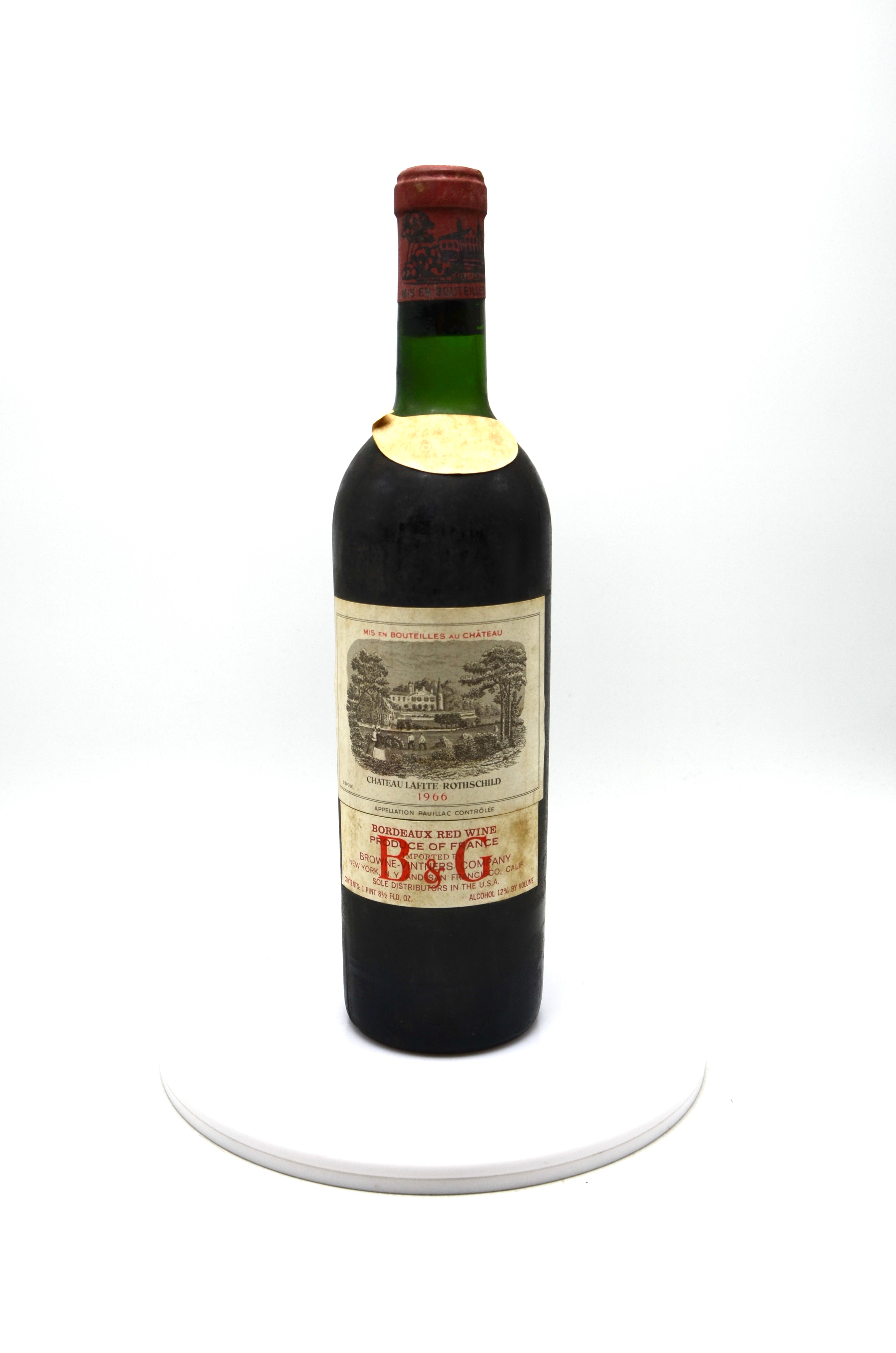 1966 Carruades de Lafite, Pauillac [Ch. Lafite Rothschild’s 2nd]