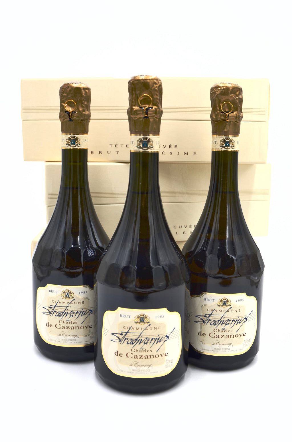 1985 Charles de Cazanove Stradivarius Vintage Brut Champagne