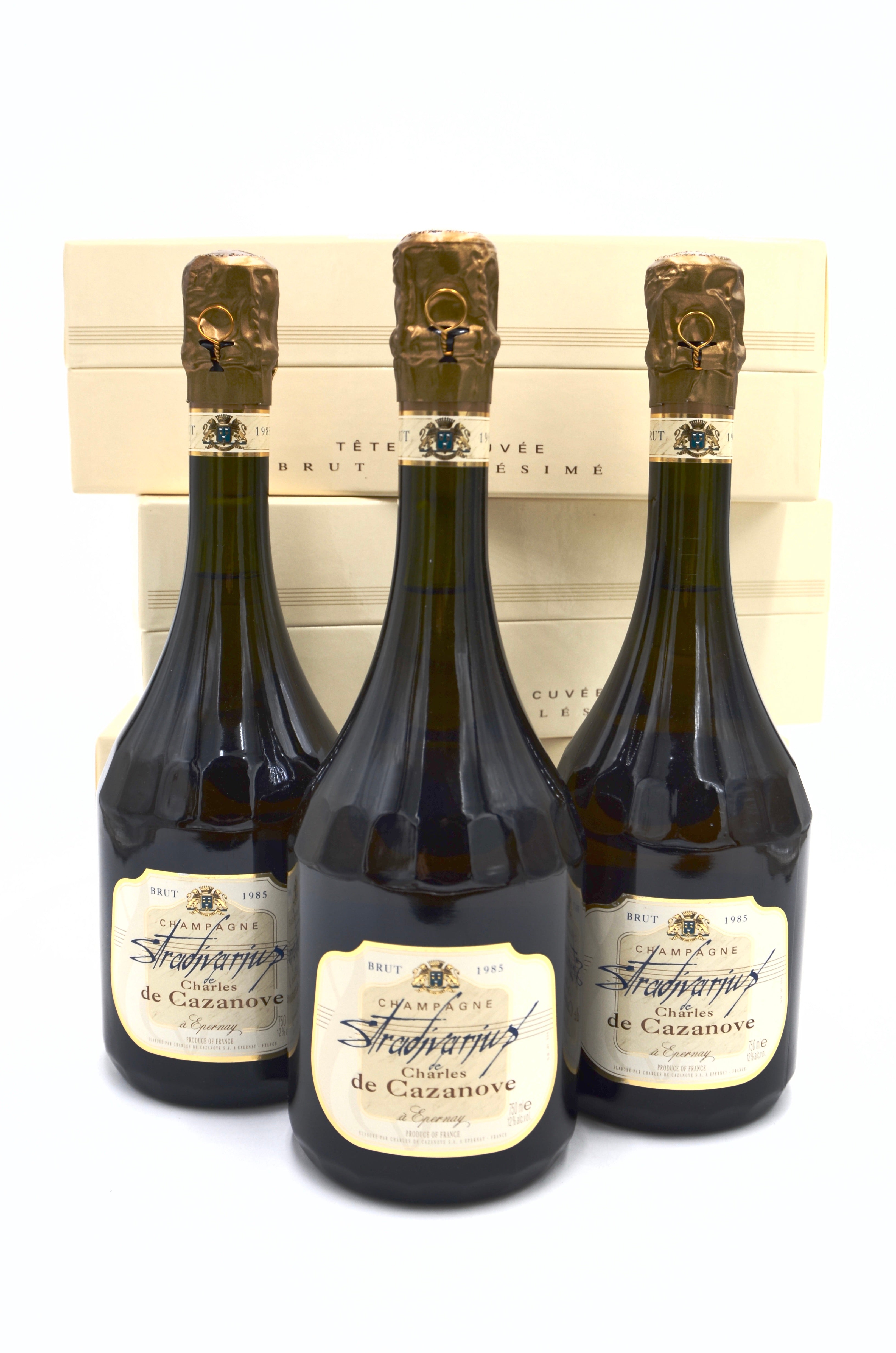 1985 Charles de Cazanove Stradivarius Vintage Brut Champagne