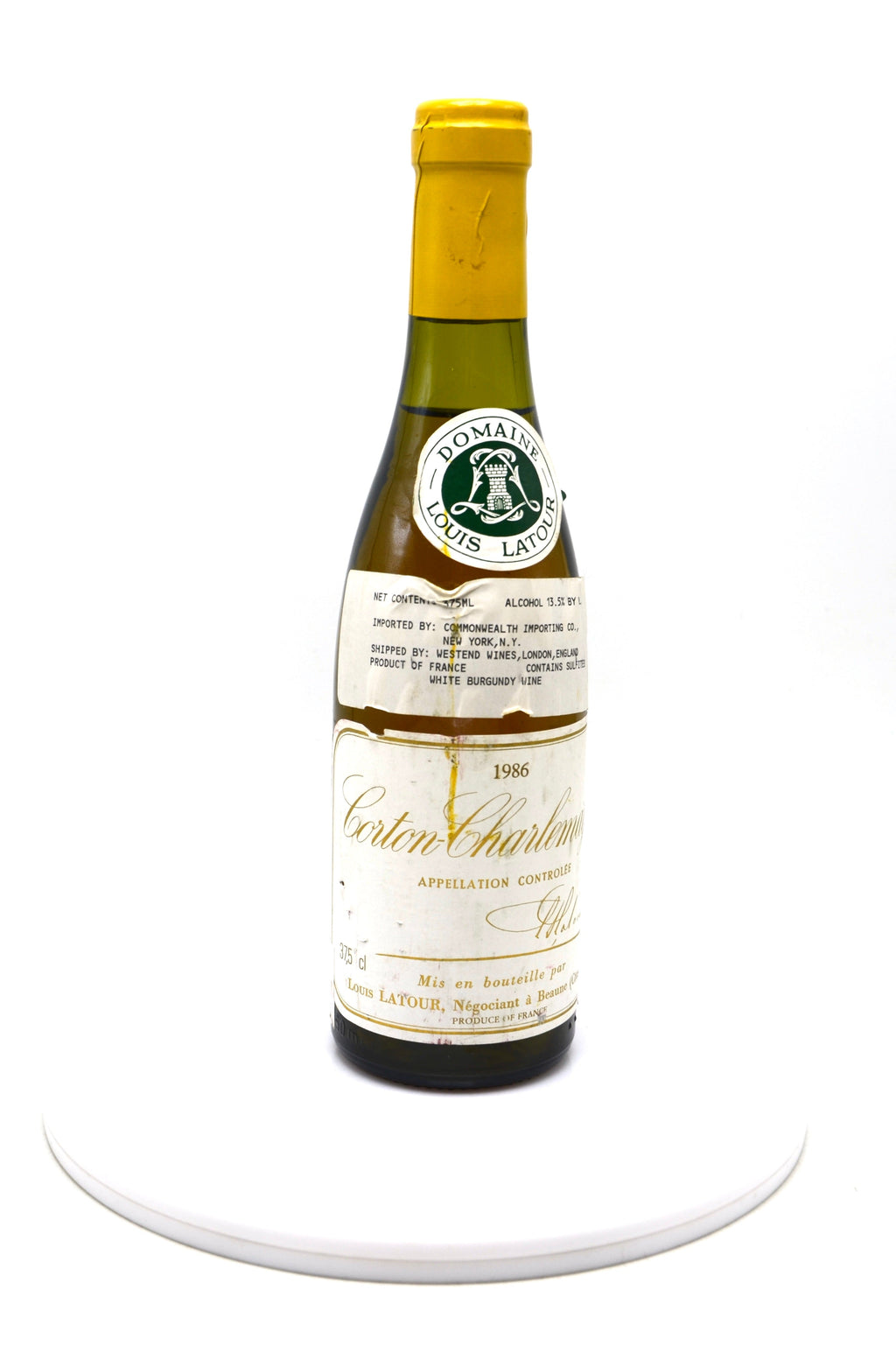1986 Louis Latour Corton-Charlemagne, Grand Cru (half-bottle)