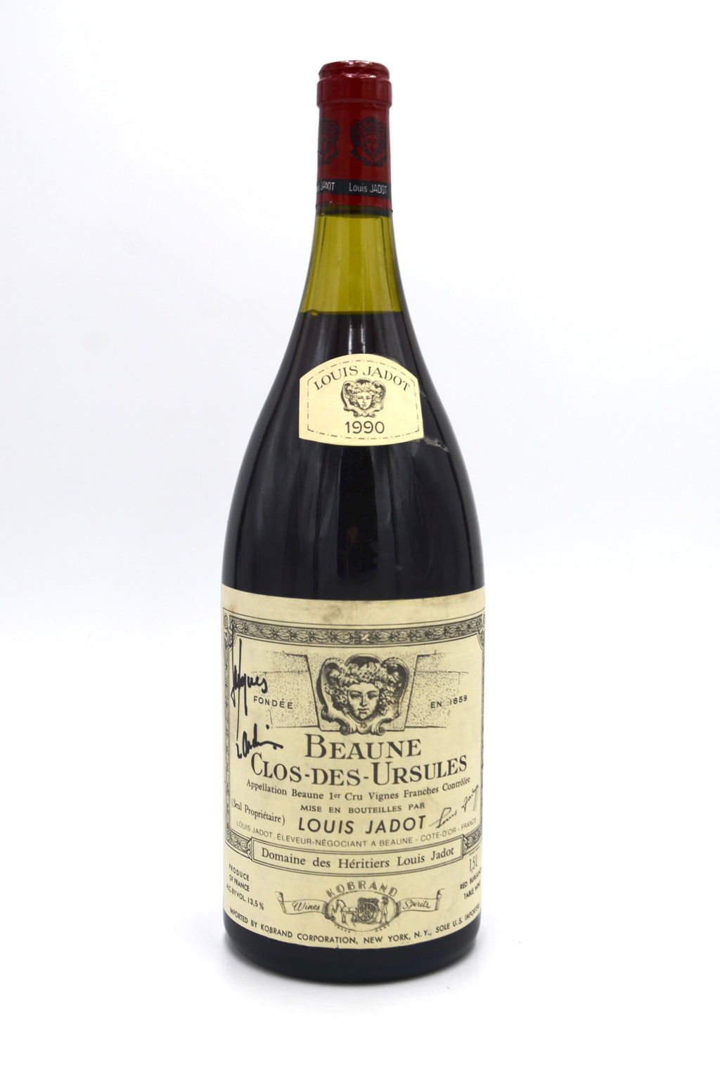 1990 Louis Jadot (Domaine des Heritiers) Beaune Rouge, Clos-des-Ursules, Monopole Premier Cru (magnum)
