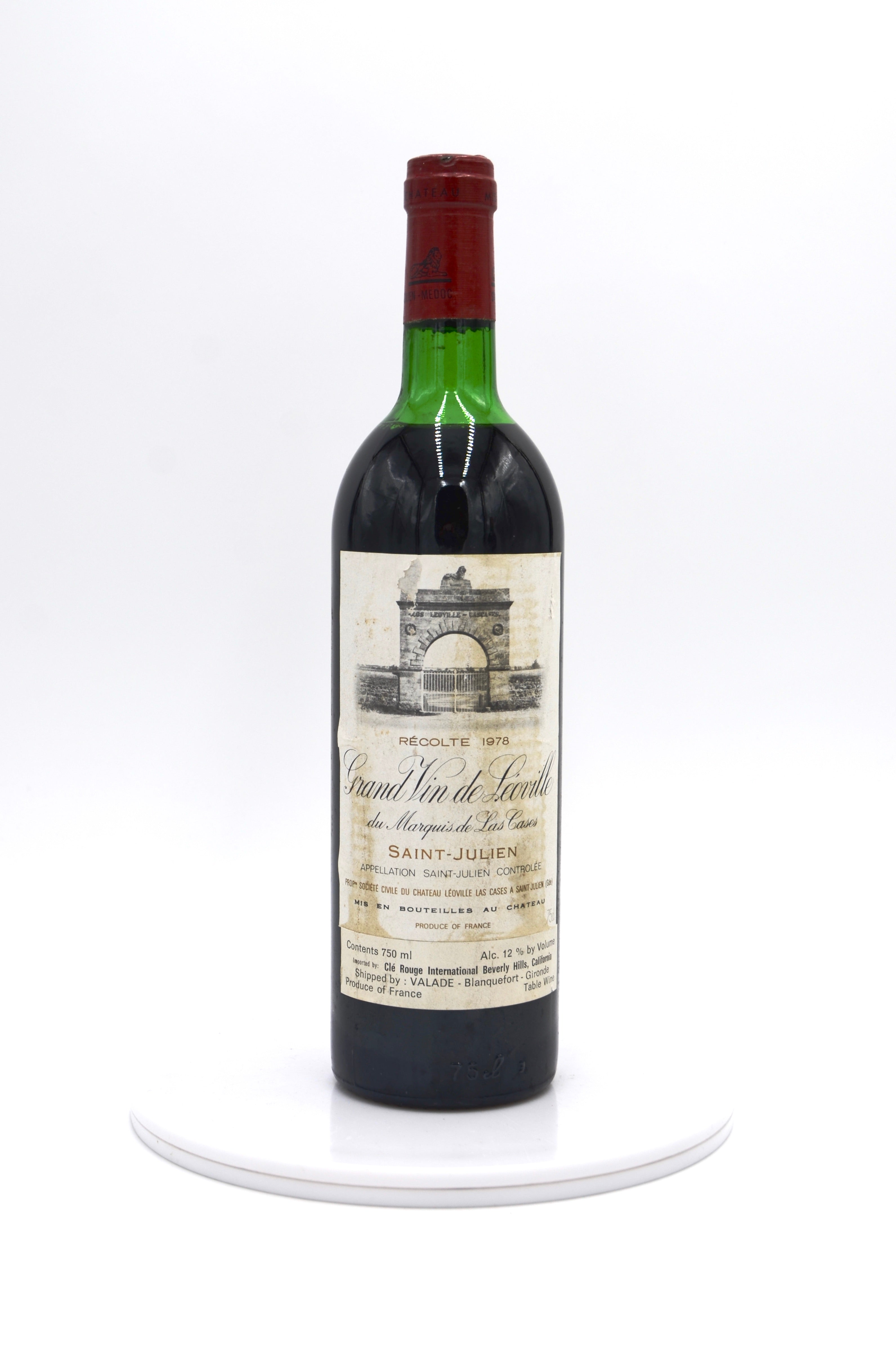 1978 Château Leoville Las Cases, St. Julien