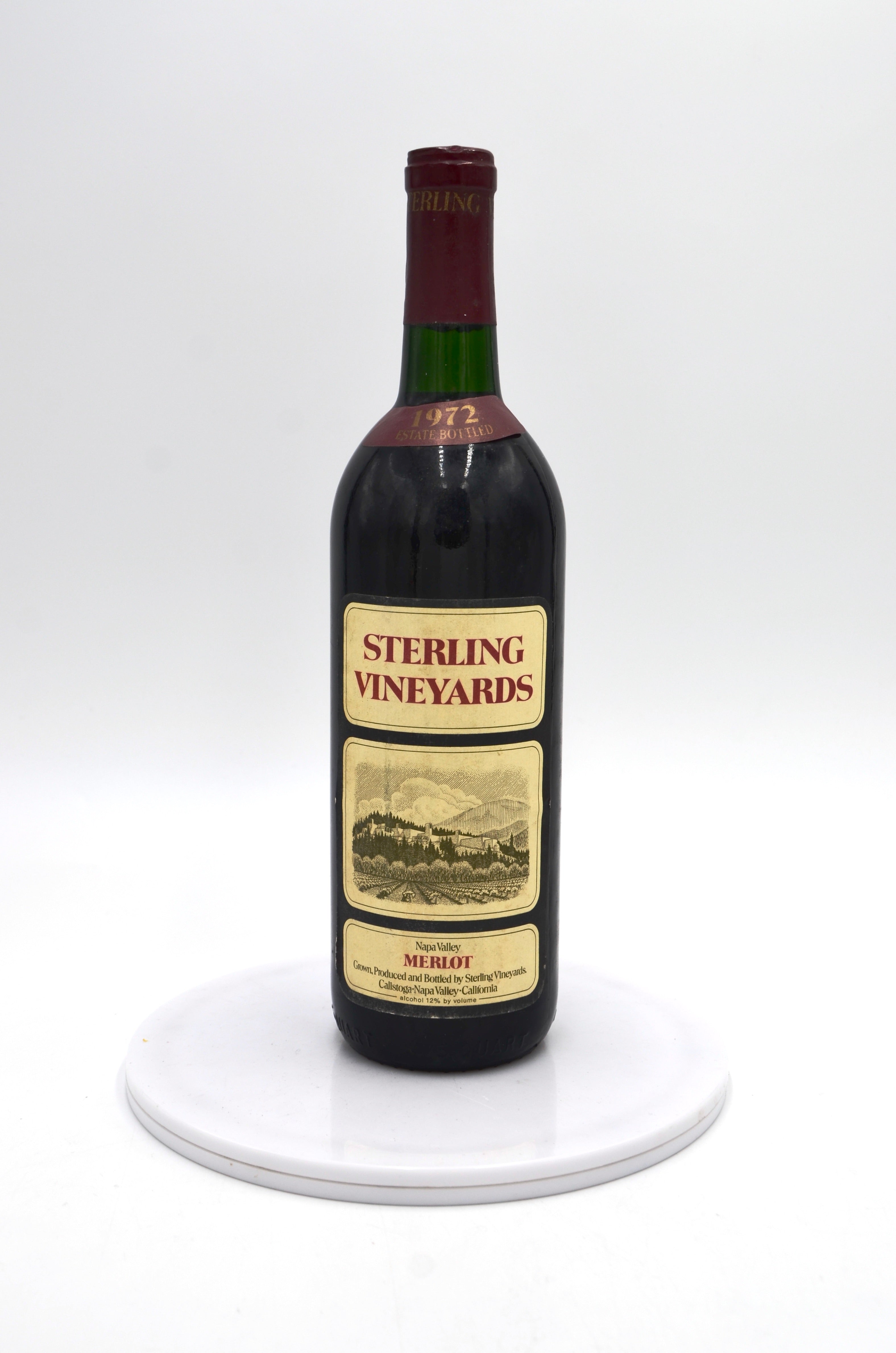 1972 Sterling Vineyards Merlot, Napa Valley