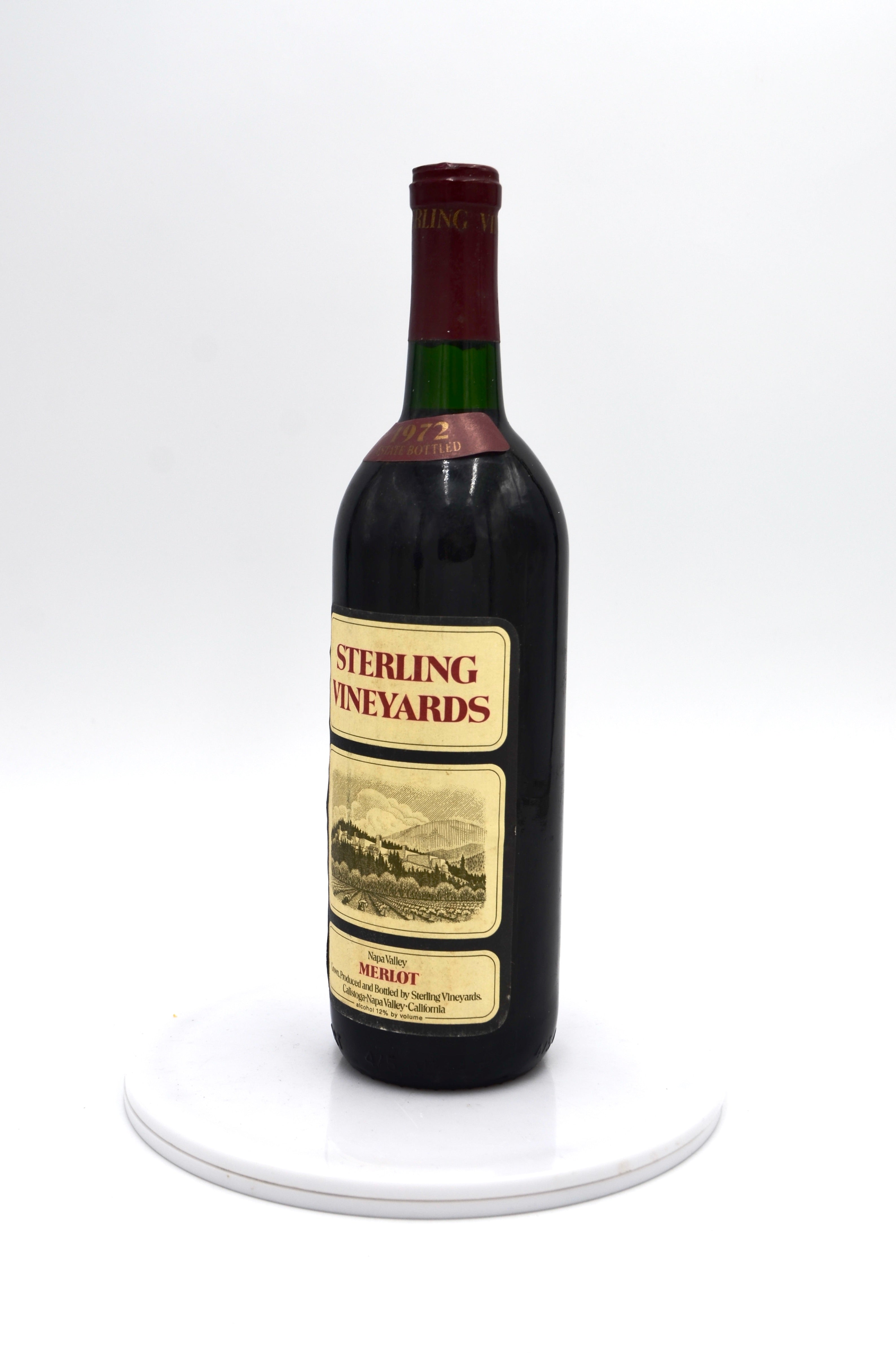 1972 Sterling Vineyards Merlot, Napa Valley