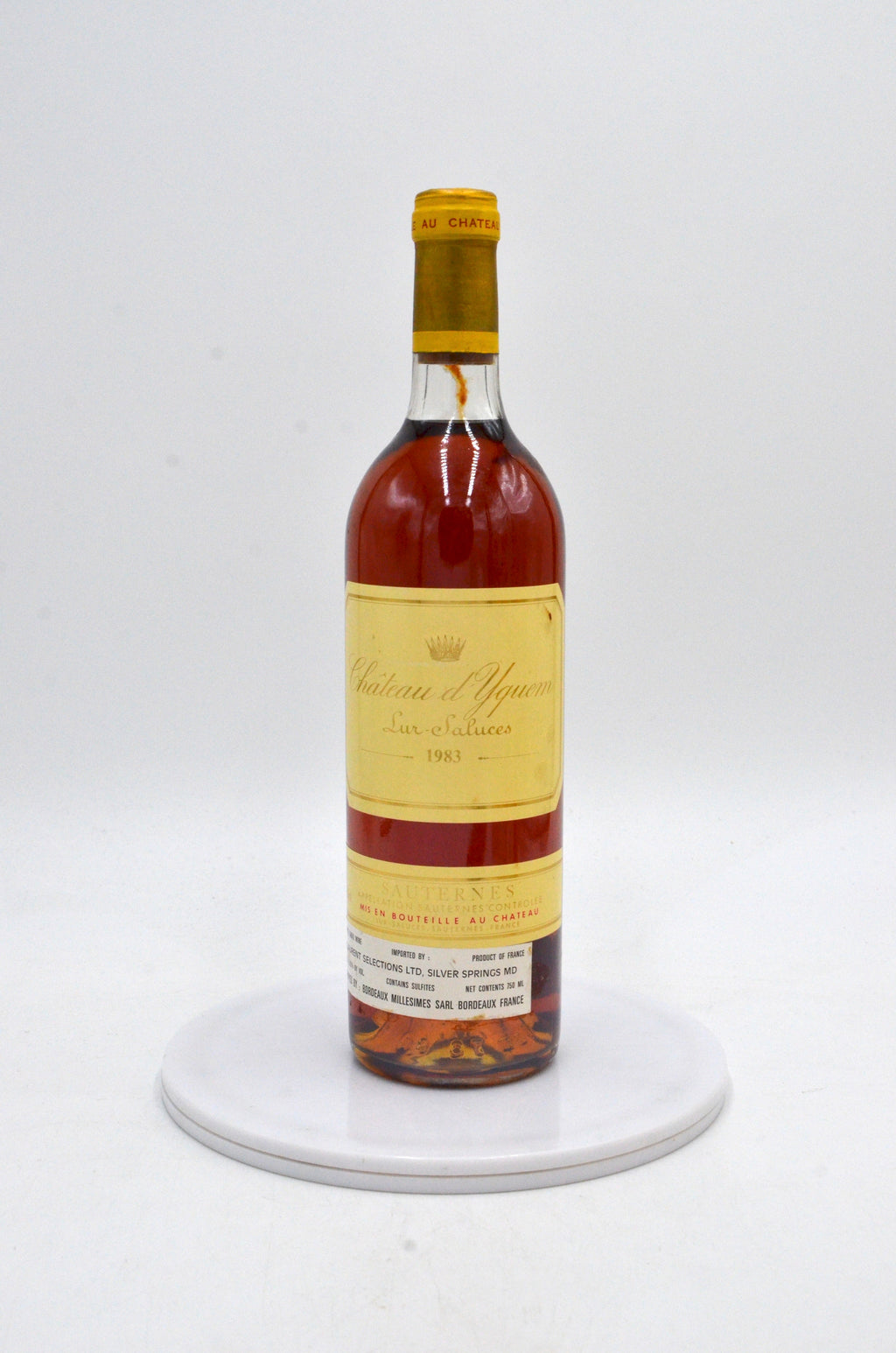 1983 Chateau d'Yquem, Sauternes