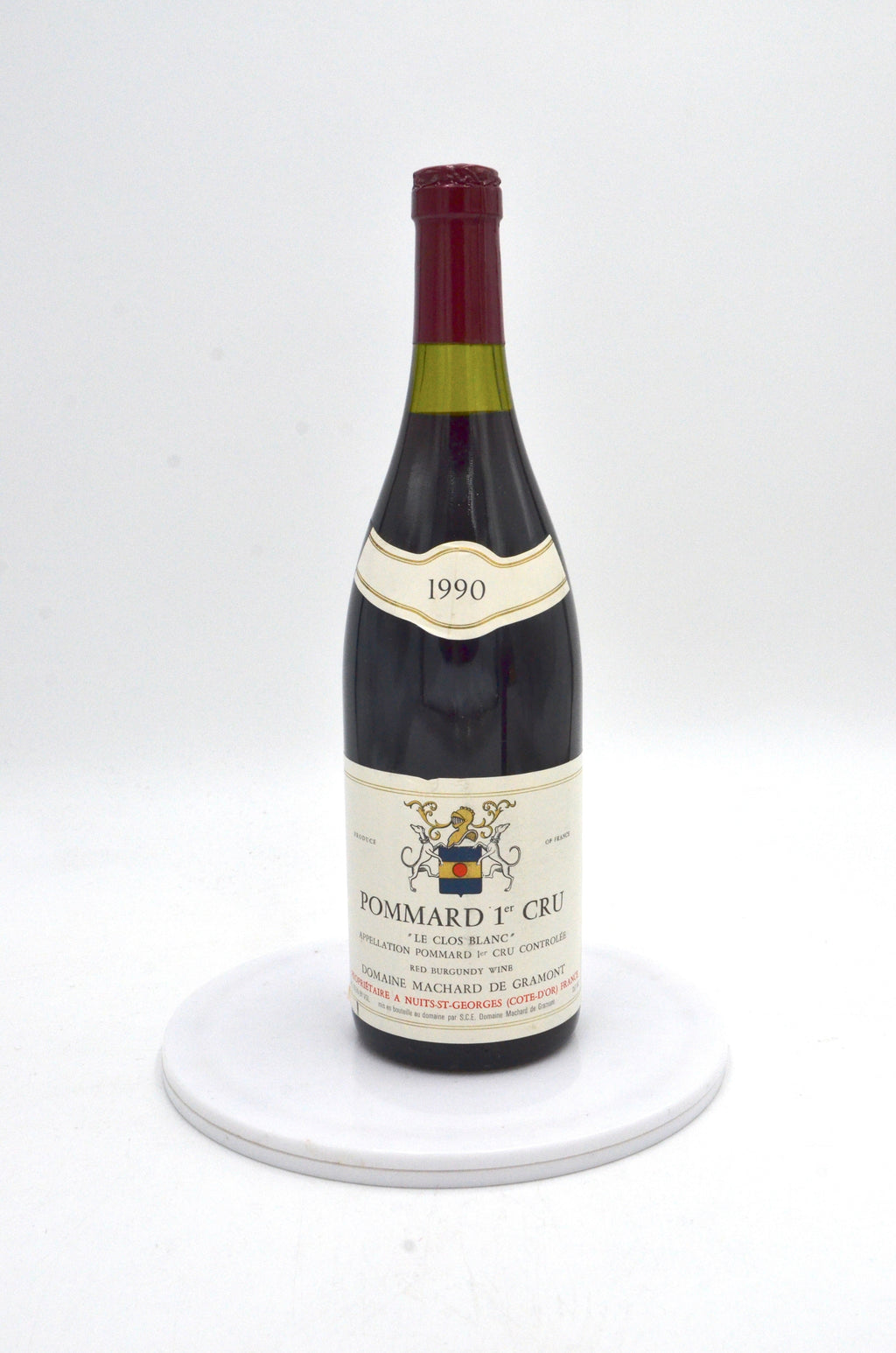 1990 Domaine Machard de Gramont Pommard, Le Clos Blanc, Premier Cru