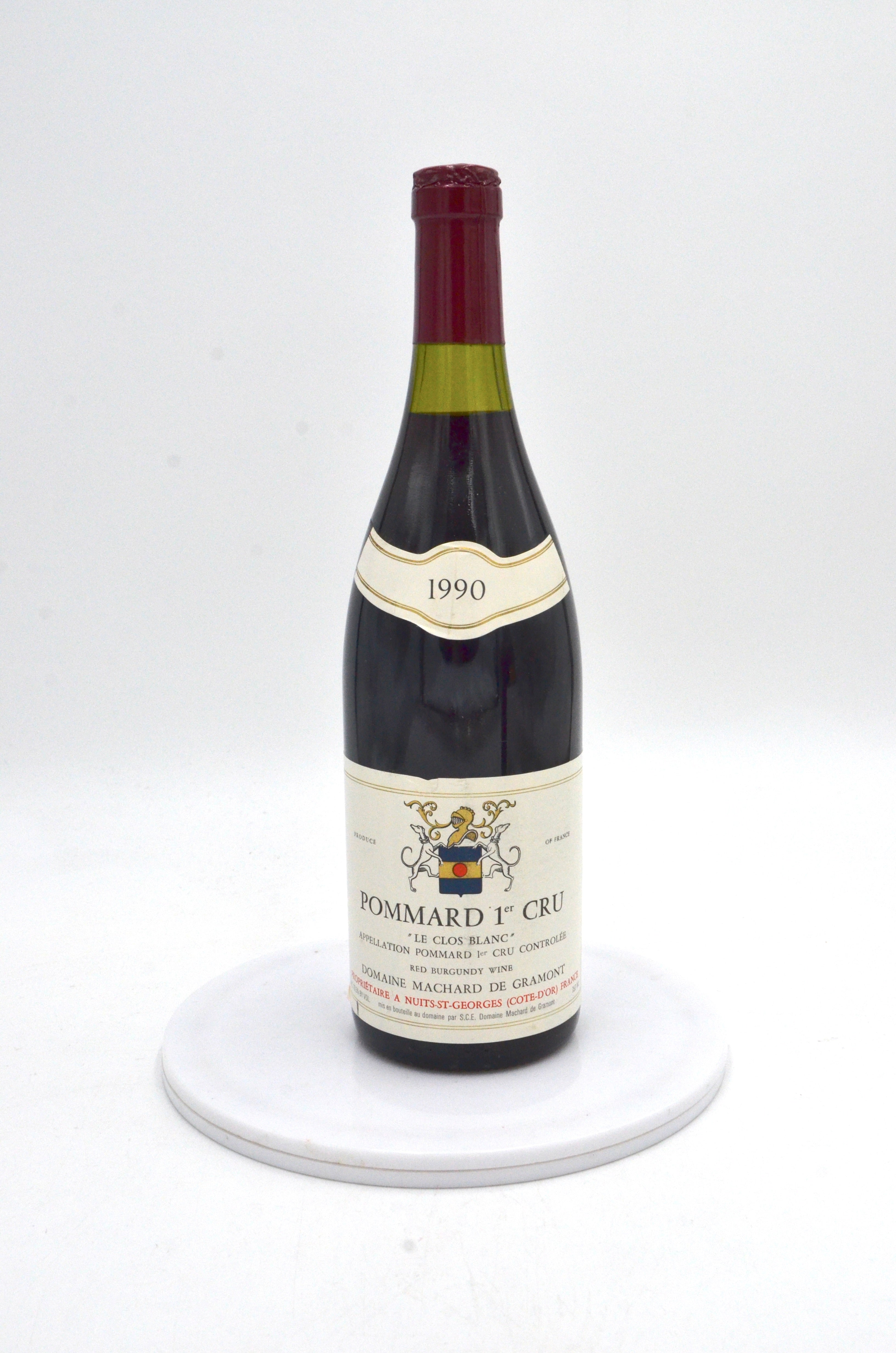 1990 Domaine Machard de Gramont Pommard, Le Clos Blanc, Premier Cru
