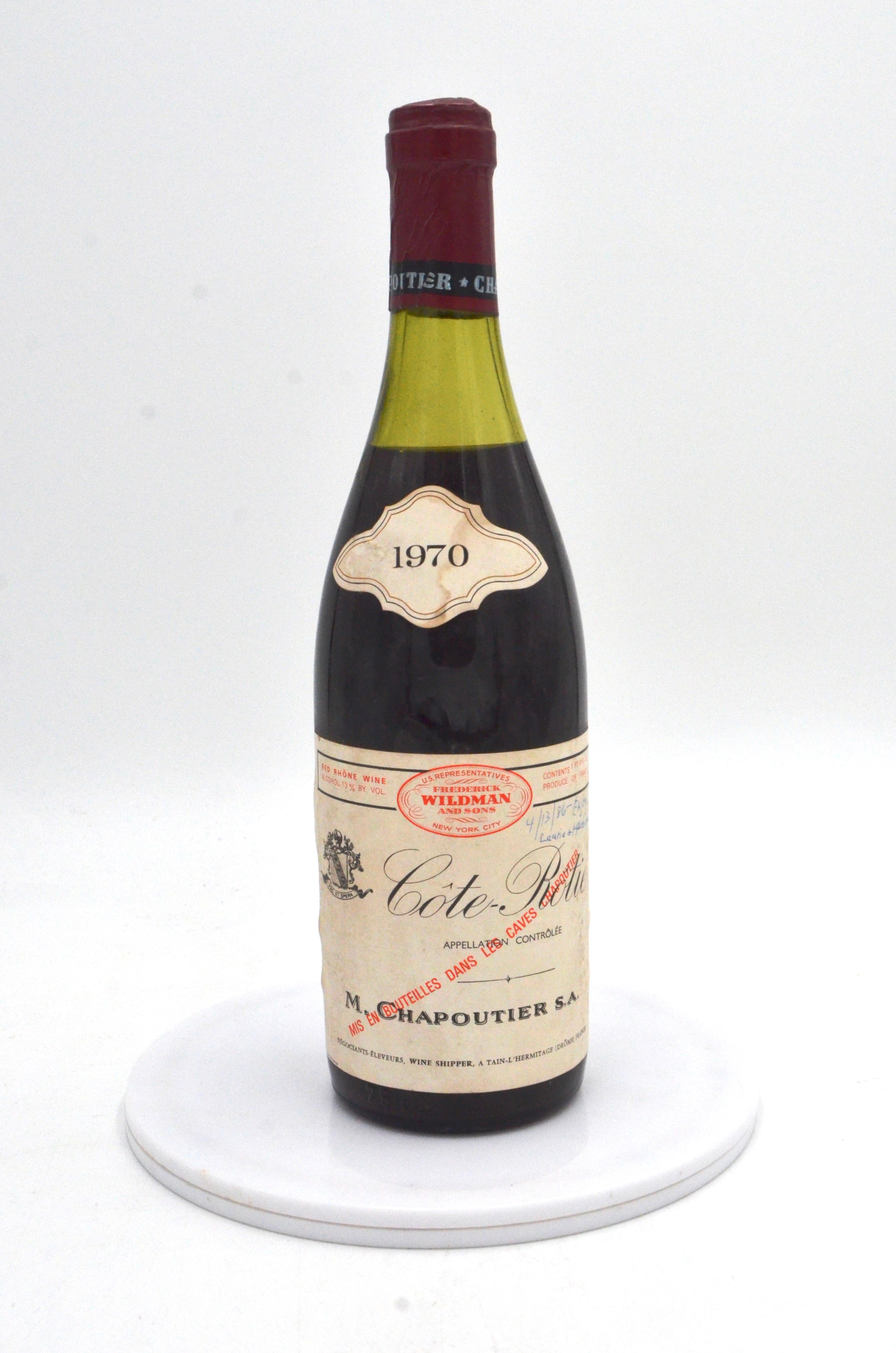 1970 M. Chapoutier Cote-Rotie, Rhone