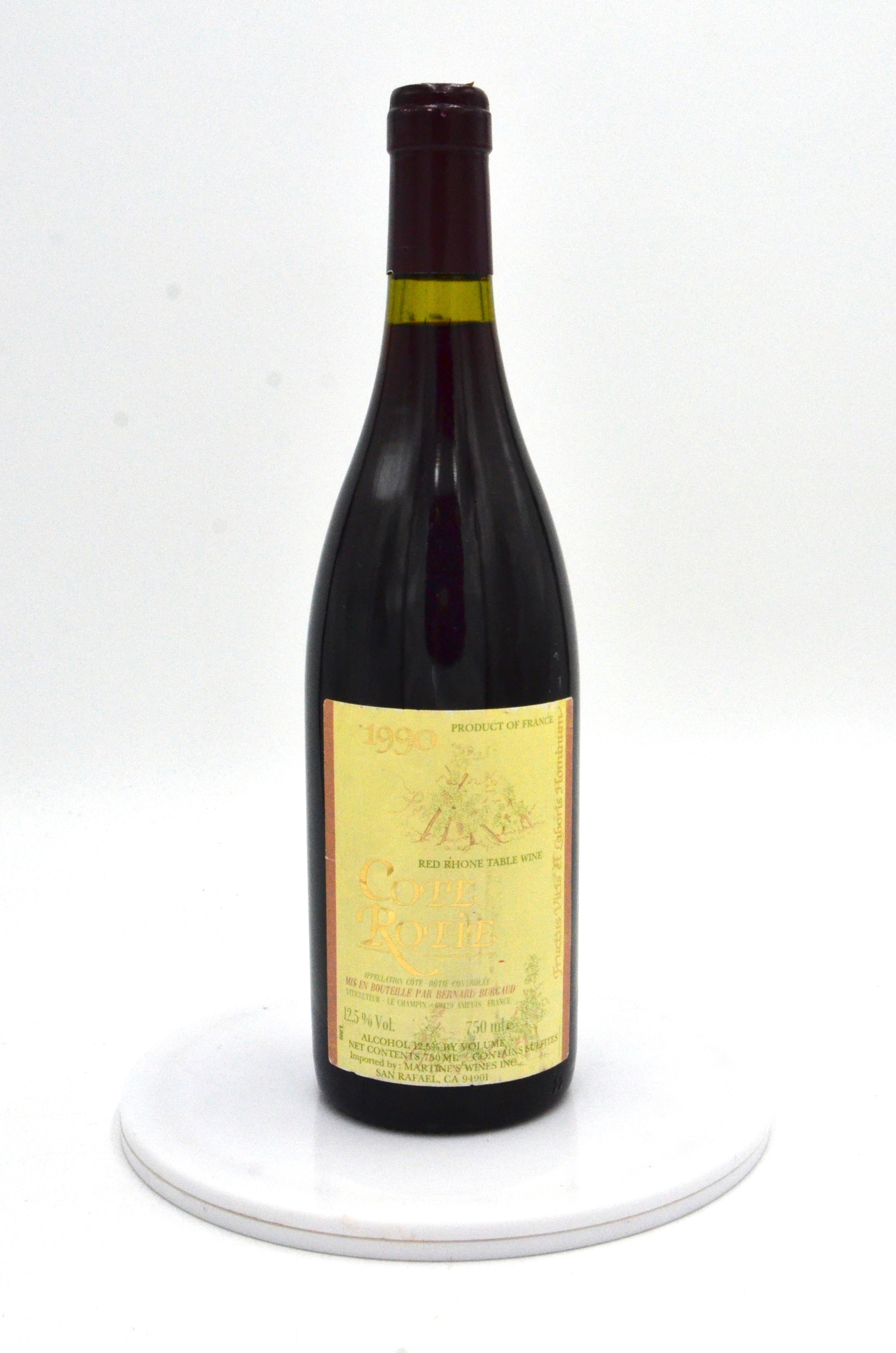 1990 Domaine Bernard Burgaud Côte-Rôtie, Rhone