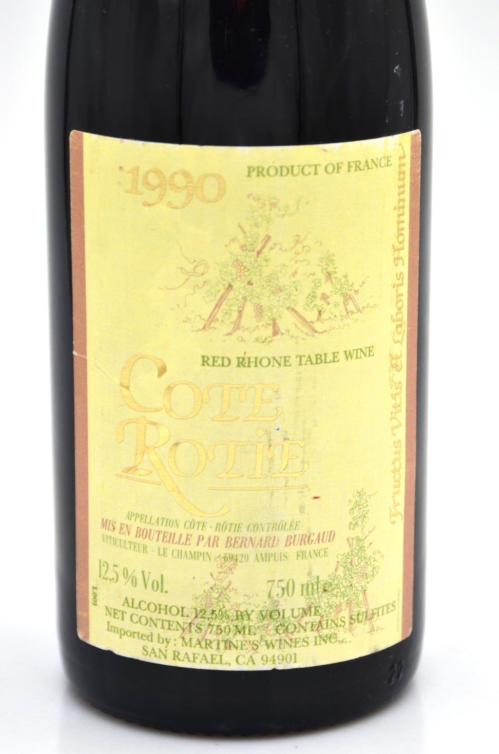 1990 Domaine Bernard Burgaud Côte-Rôtie, Rhone