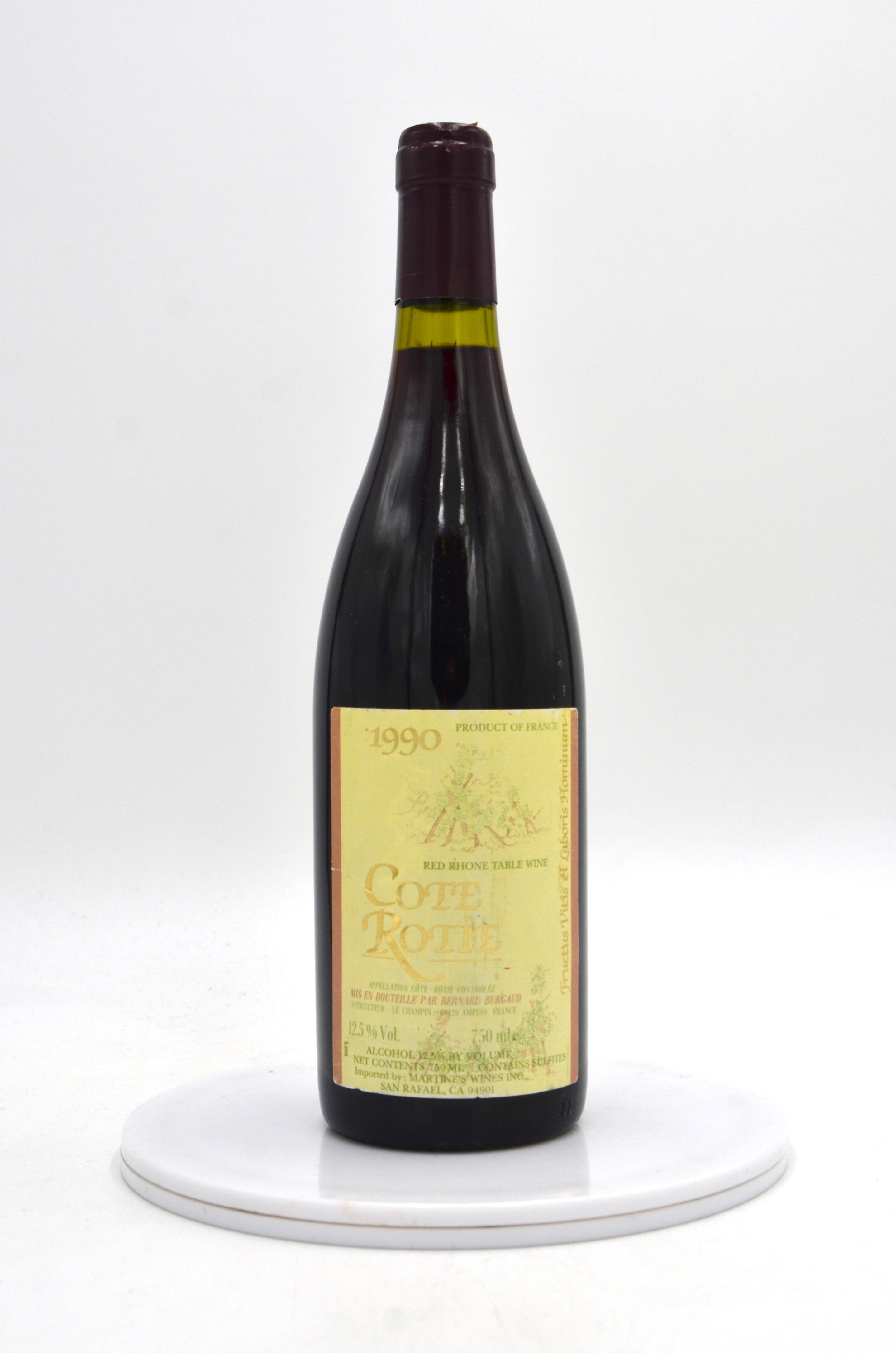 1990 Domaine Bernard Burgaud Côte-Rôtie, Rhone
