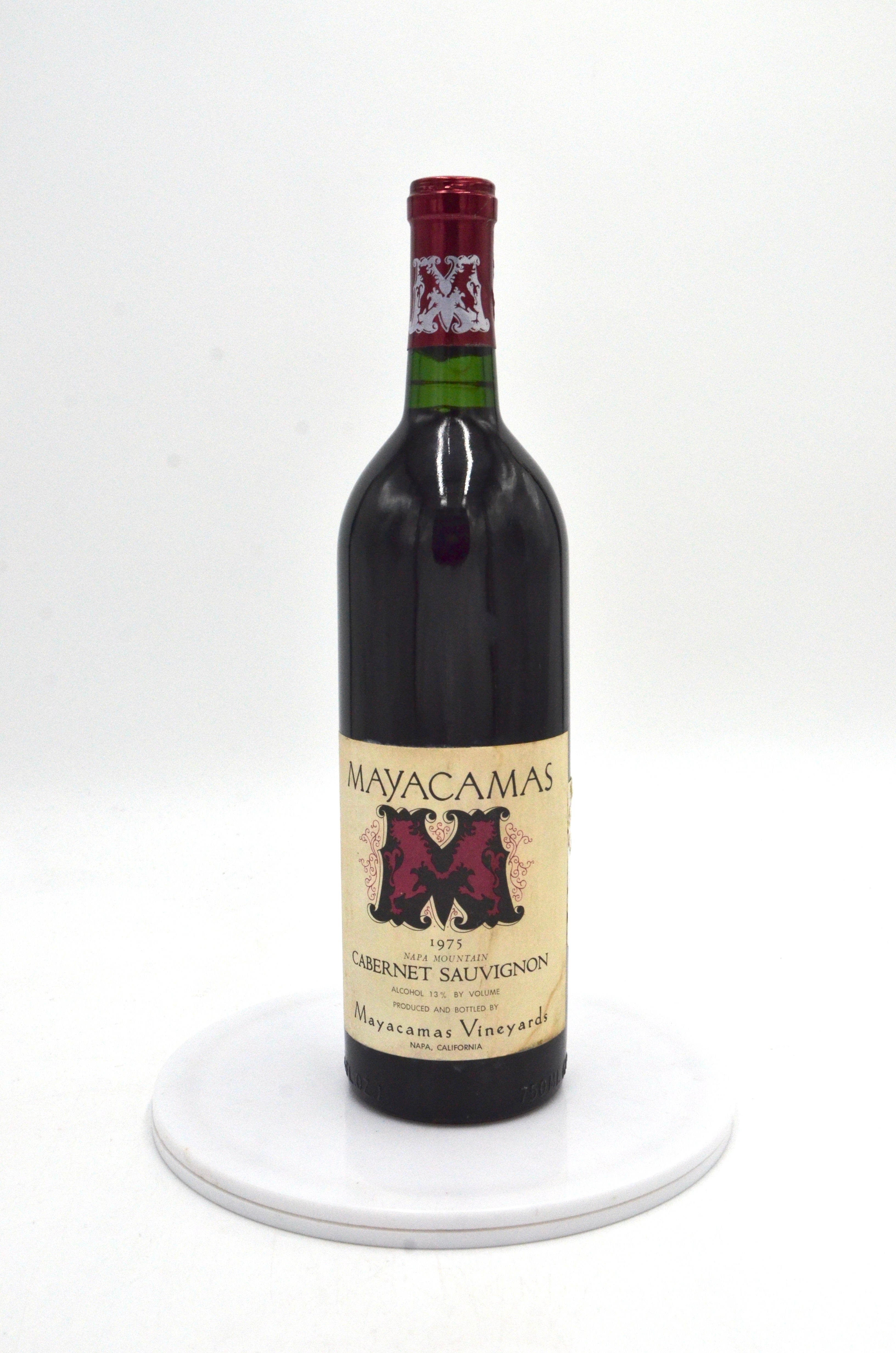 1975 Mayacamas Cabernet Sauvignon, Napa Mountain