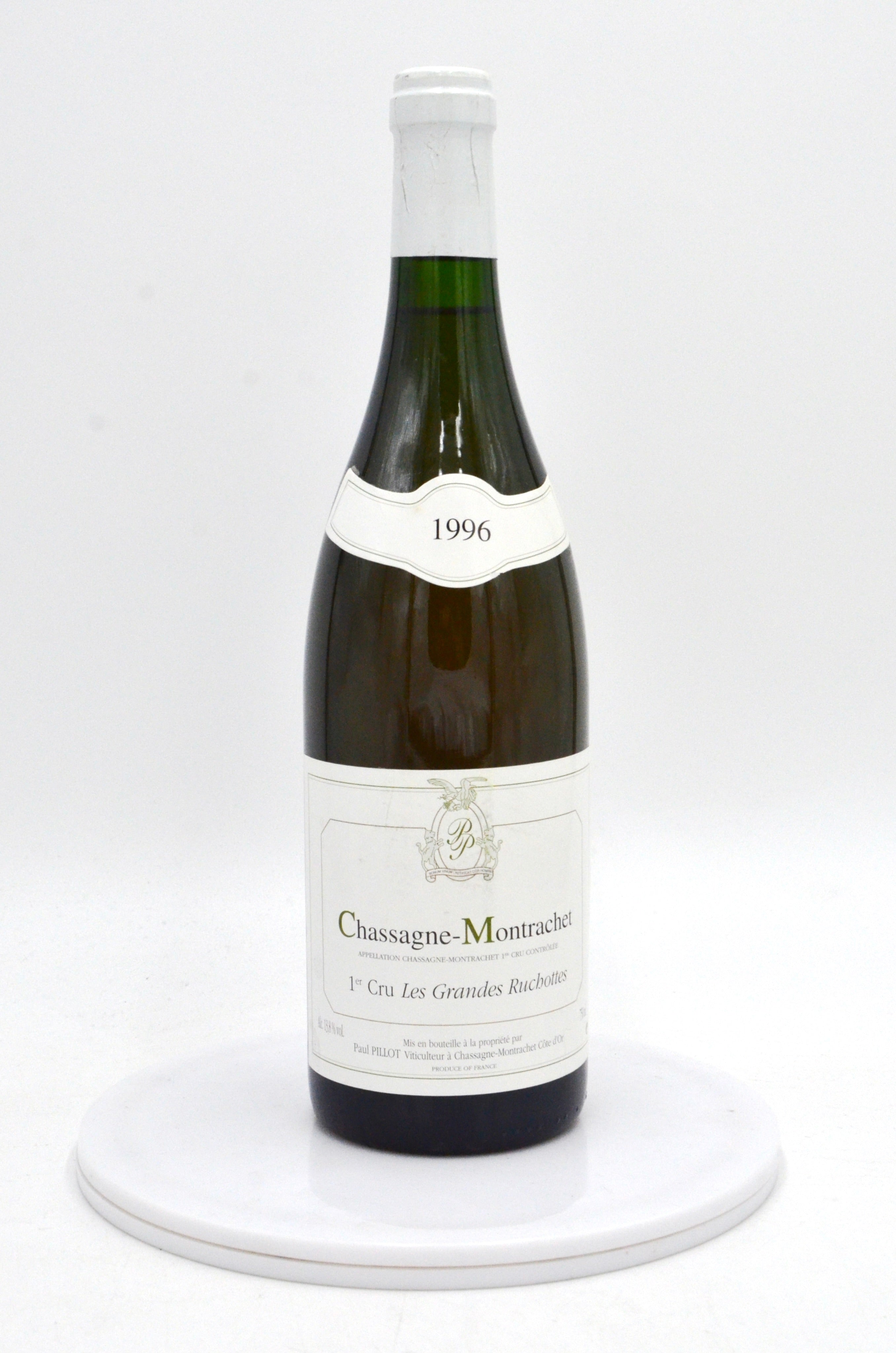 1996 Domaine Paul Pillot Chassagne-Montrachet, Les Grandes Ruchottes, Premier Cru