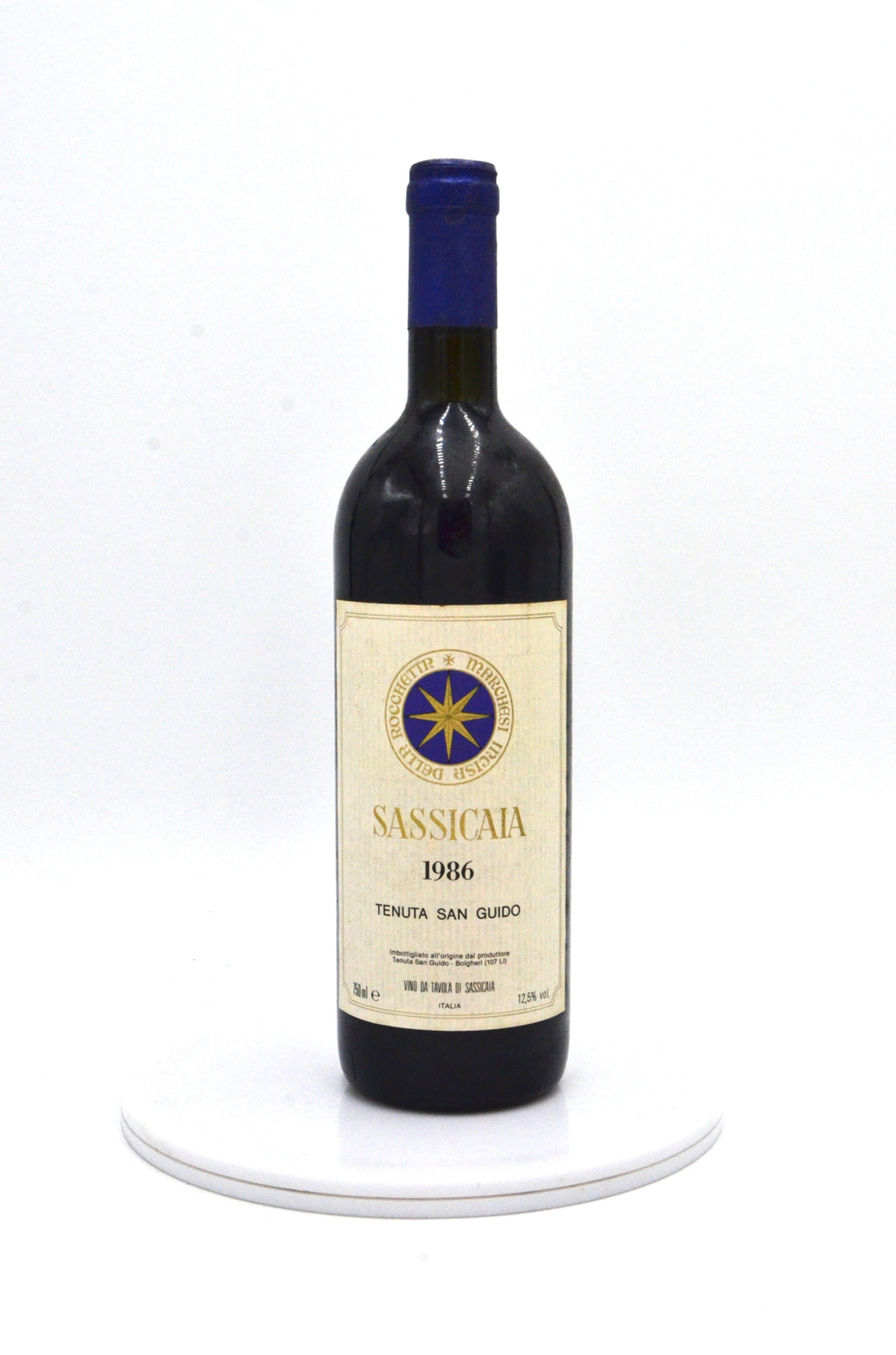 1986 Sassicaia Tenuta San Guido