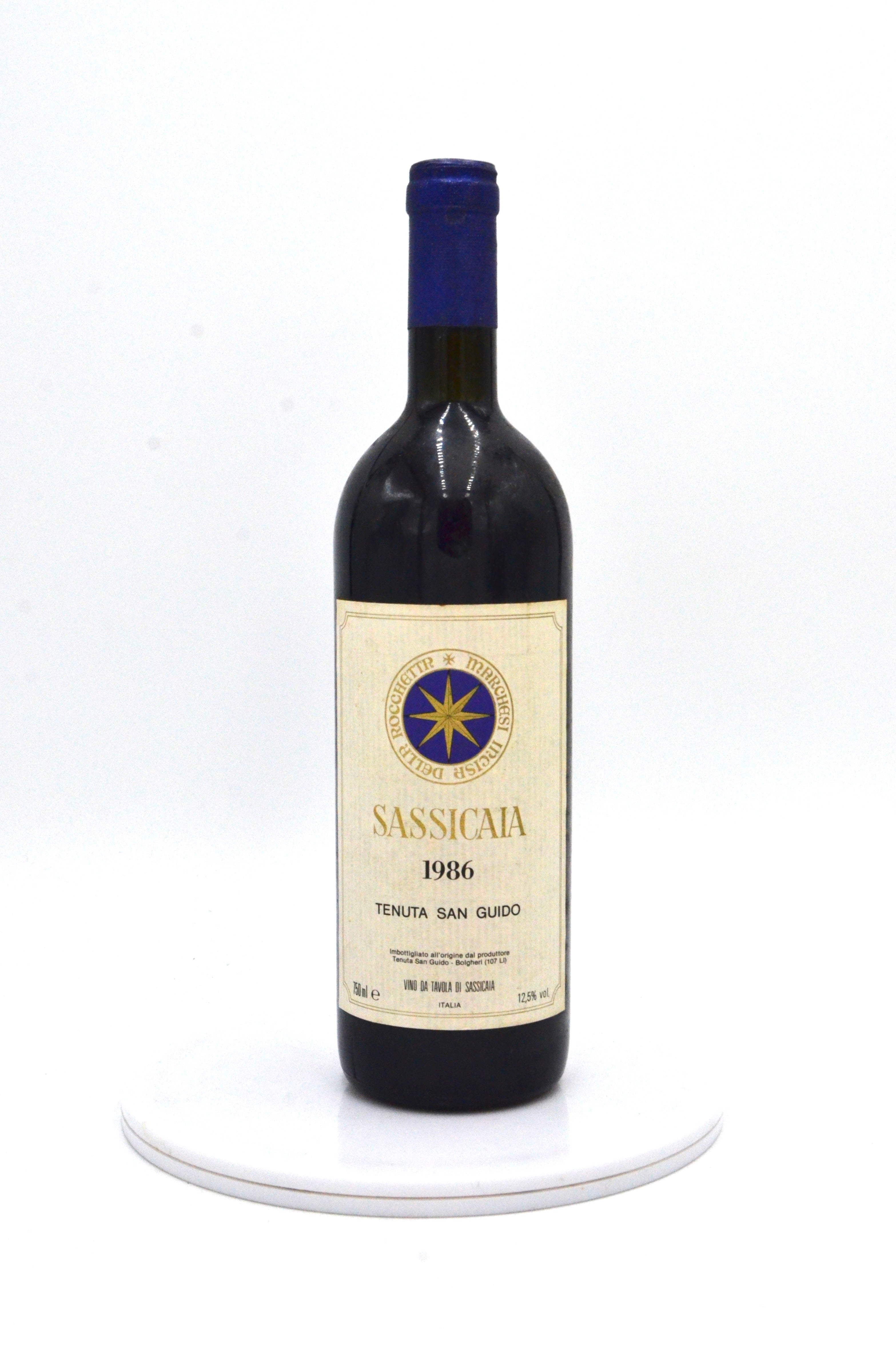 1986 Sassicaia Tenuta San Guido