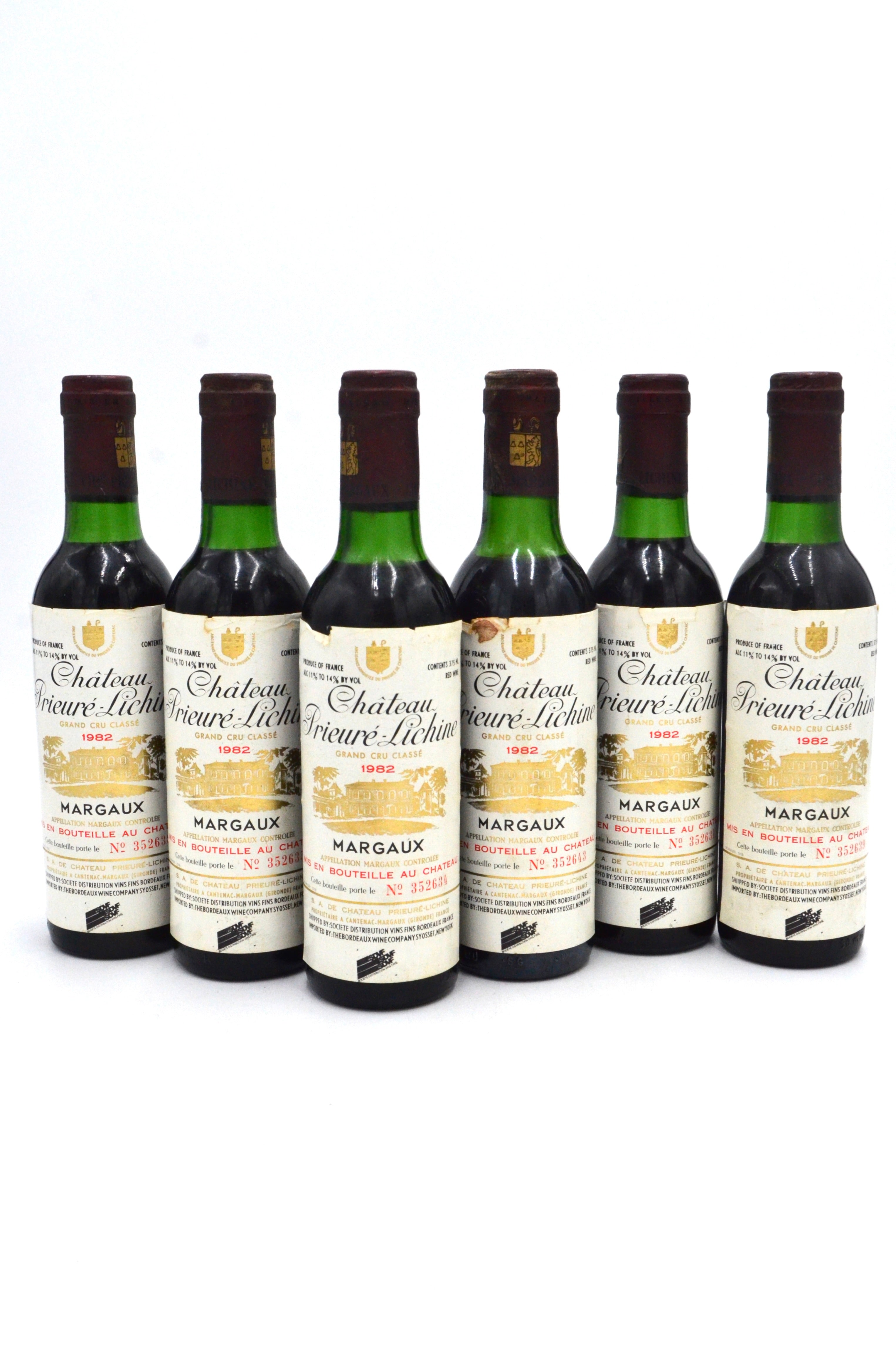 1982 Chateau Prieure-Lichine, Margaux (half-bottle)