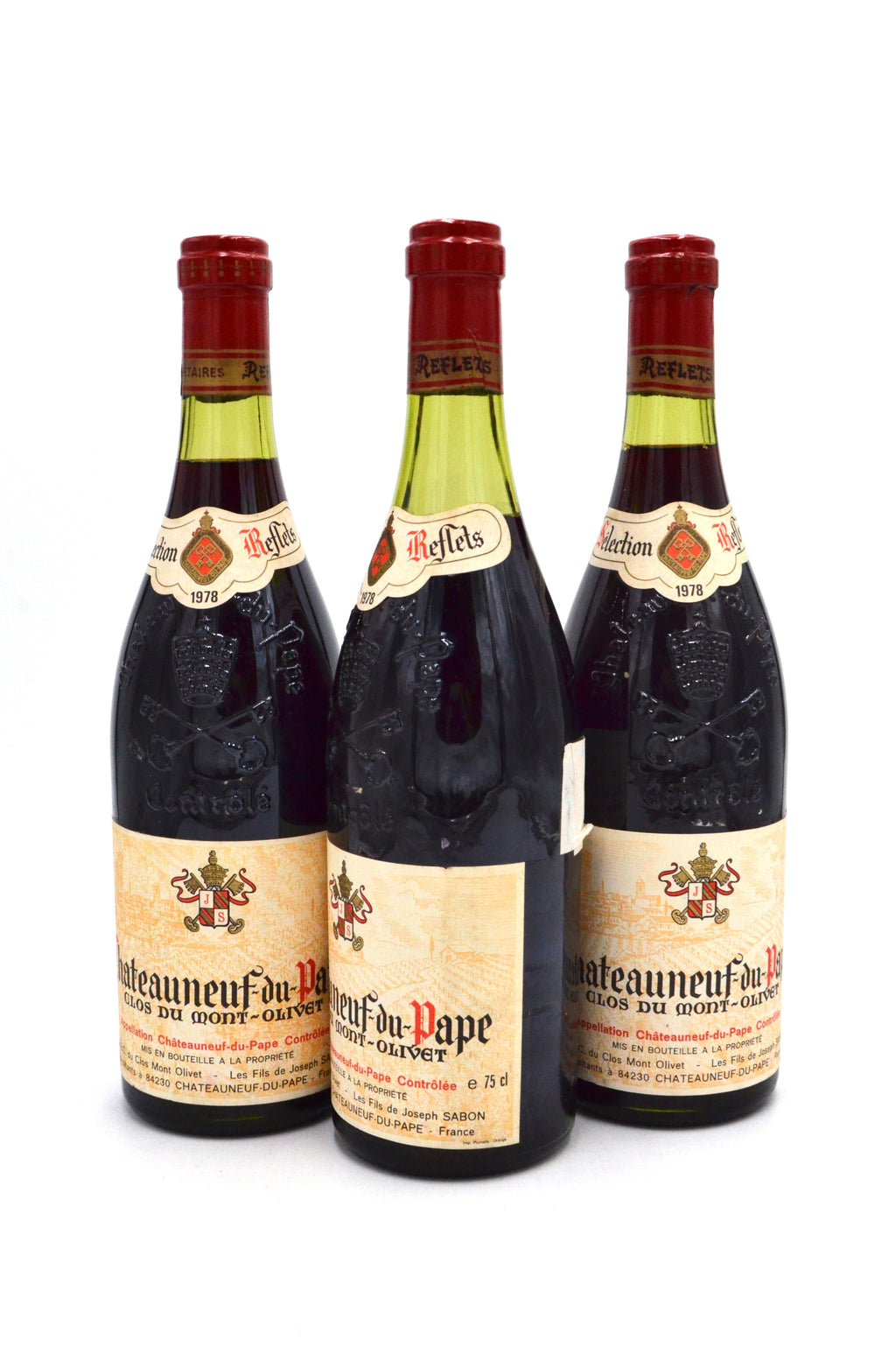 1978 Clos du Mont-Olivet (Joseph Sabon) Chateauneuf-du-Pape, Selection Reflets, Rhone