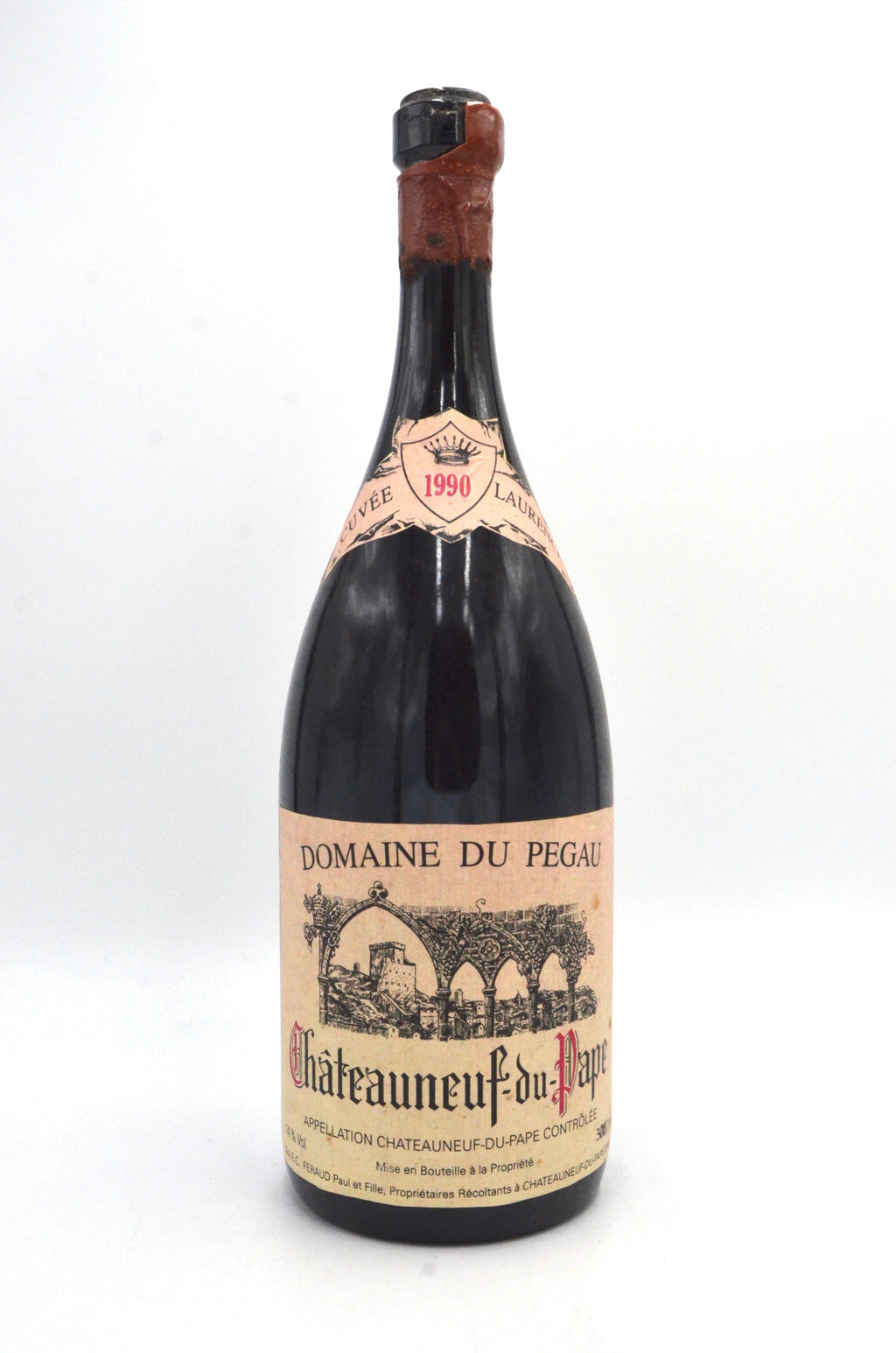 1990 Domaine du Pegau Chateauneuf-du-Pape, Cuvée Laurence, Rhone (double-magnum)