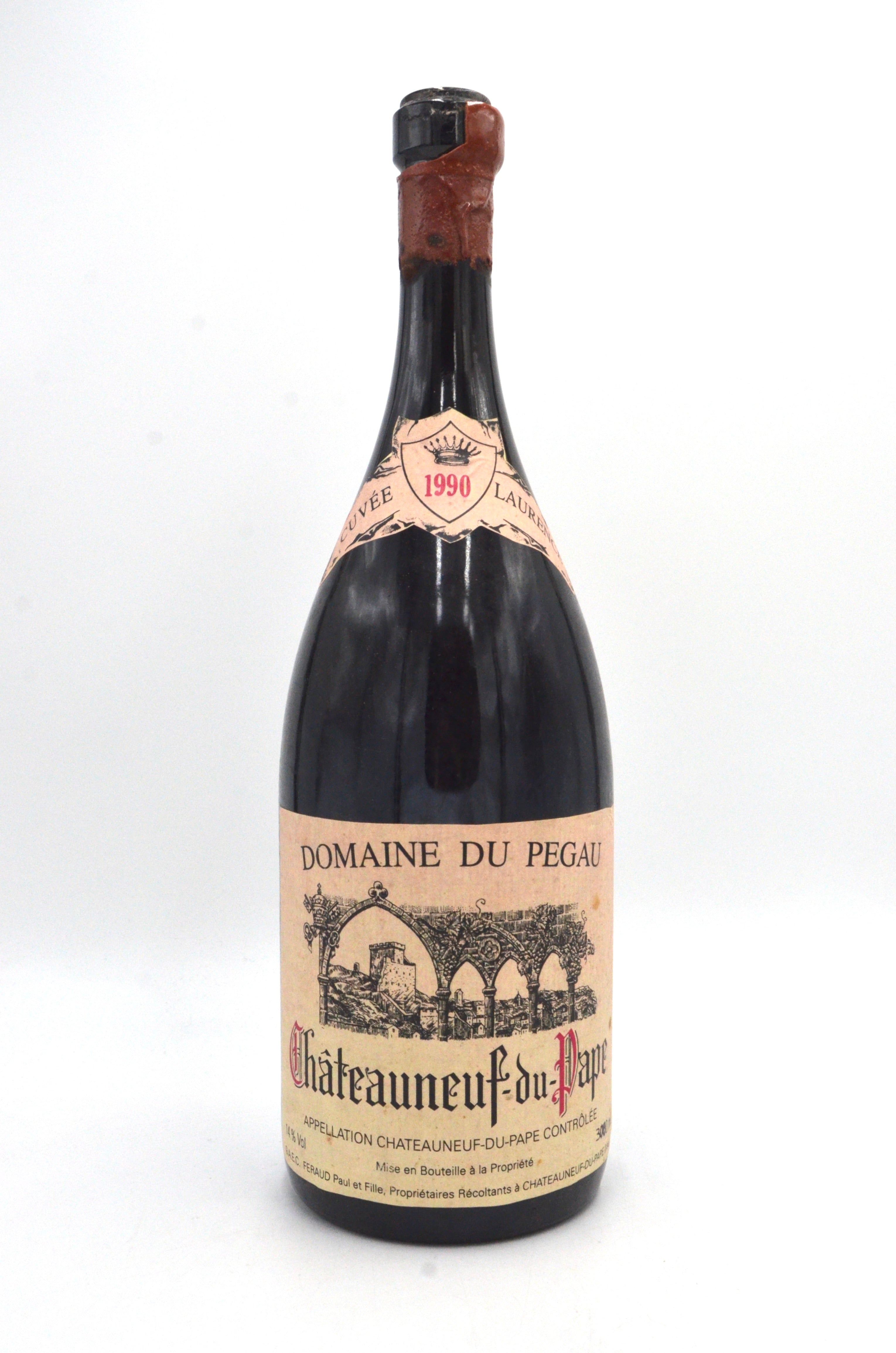 1990 Domaine du Pegau Chateauneuf-du-Pape, Cuvée Laurence, Rhone (double-magnum)