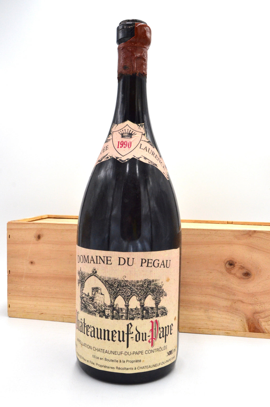 1990 Domaine du Pegau Chateauneuf-du-Pape, Cuvée Laurence, Rhone (double-magnum)