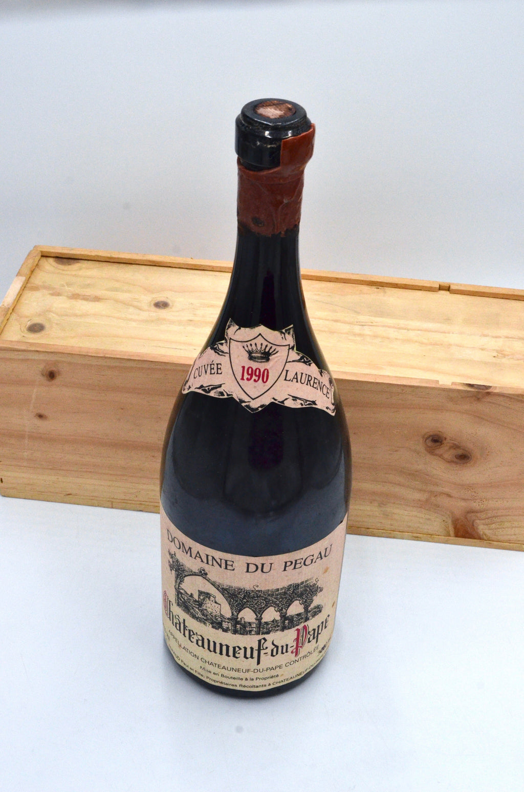 1990 Domaine du Pegau Chateauneuf-du-Pape, Cuvée Laurence, Rhone (double-magnum)