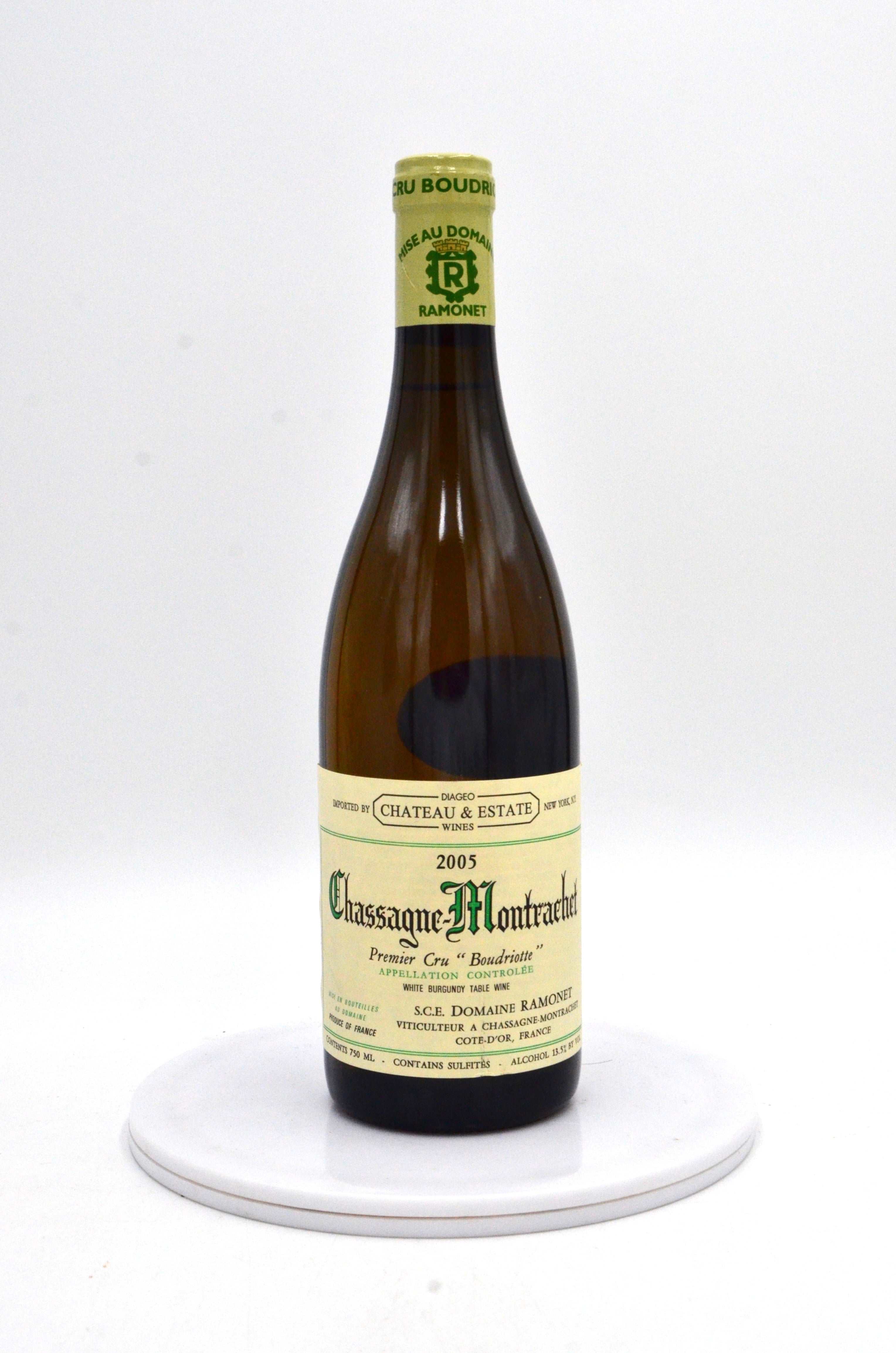 2005 Domaine Ramonet Chassagne-Montrachet Blanc, Boudriotte, Premier Cru