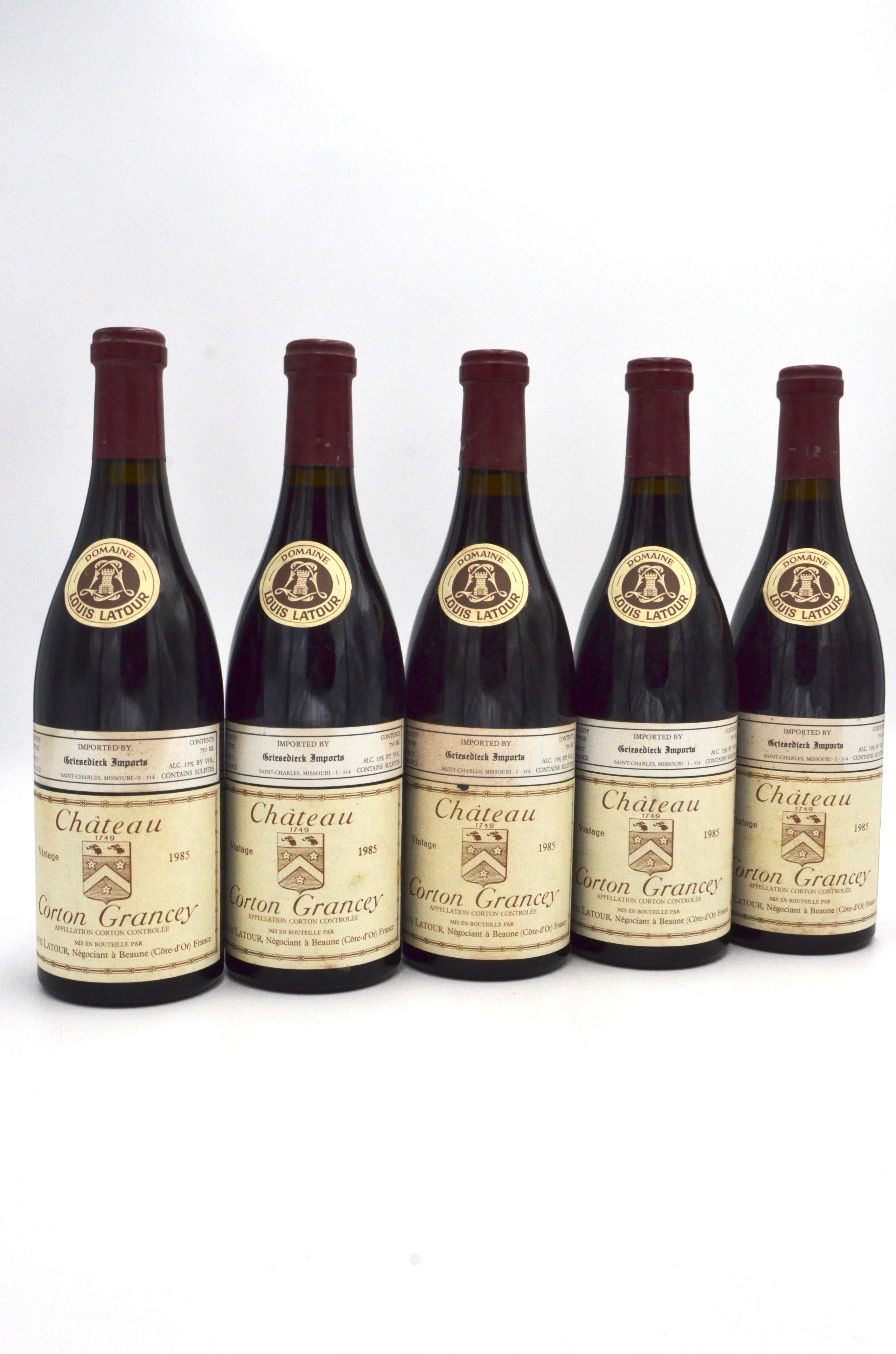 1985 Domaine Louis Latour Corton, Château Corton Grancey, Grand Cru