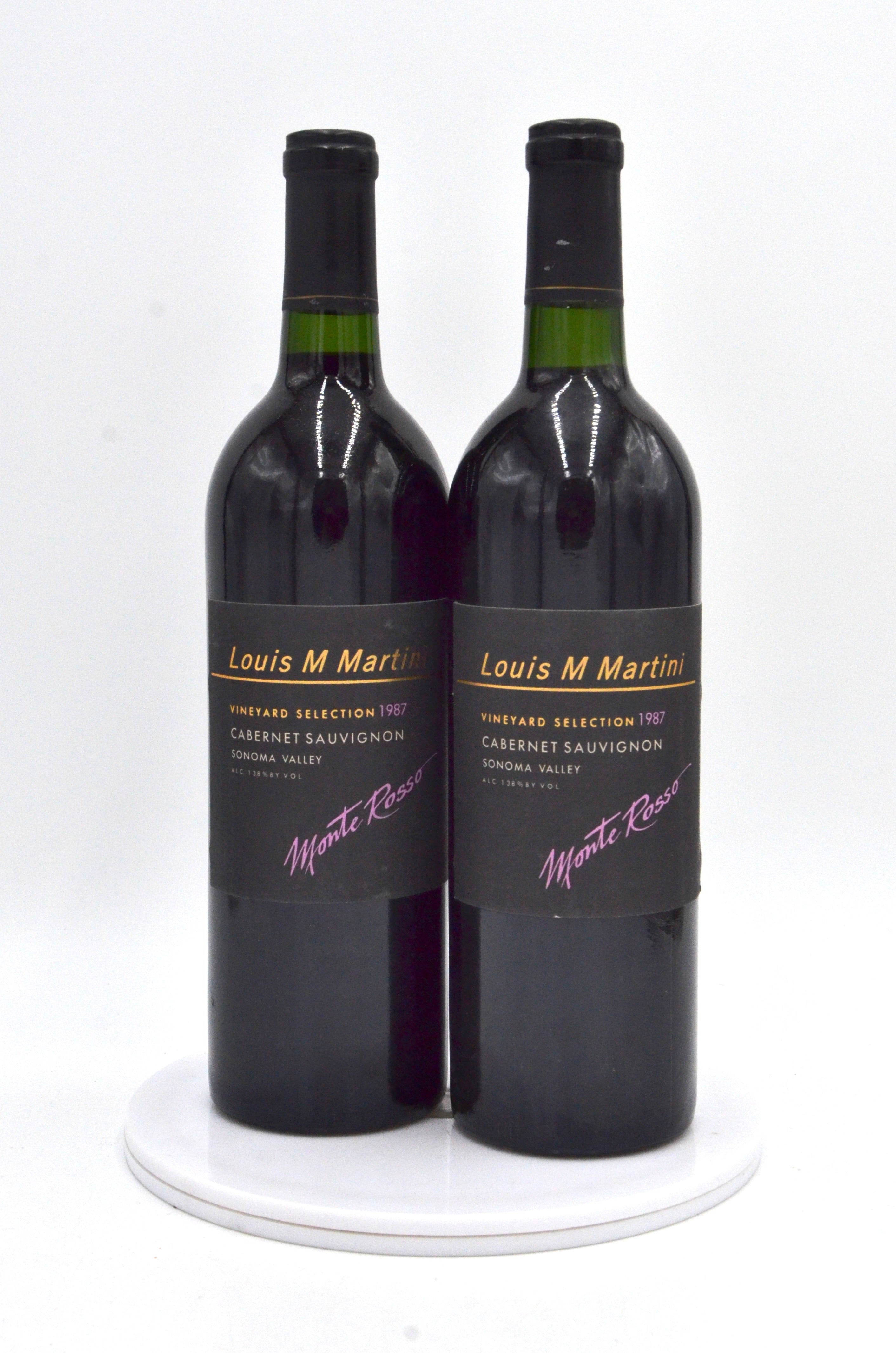 1987 Louis M. Martini Cabernet Sauvignon, Monte Rosso Vineyard, Sonoma Valley