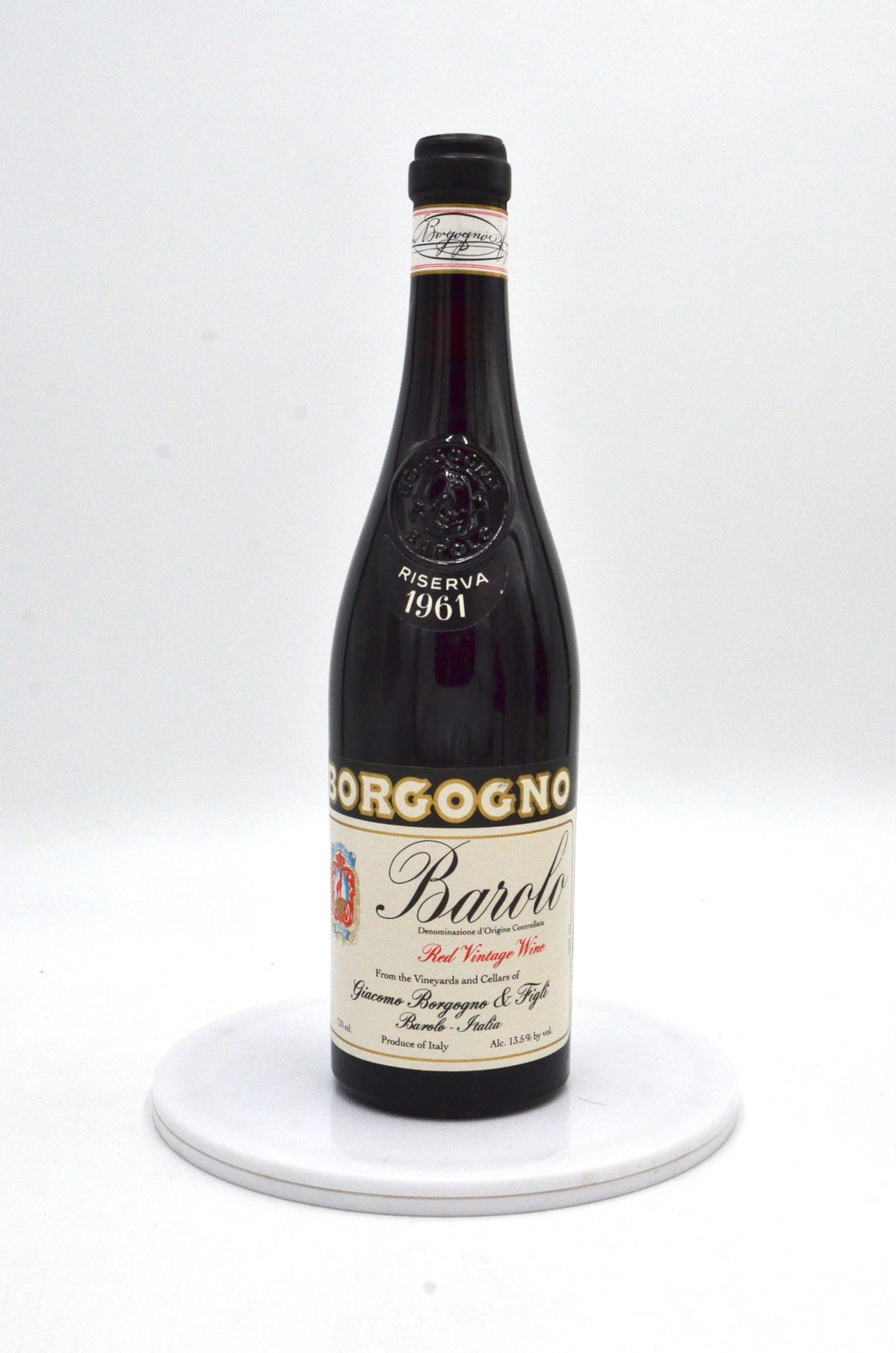1961 Giacomo Borgogno & Figli Barolo Riserva