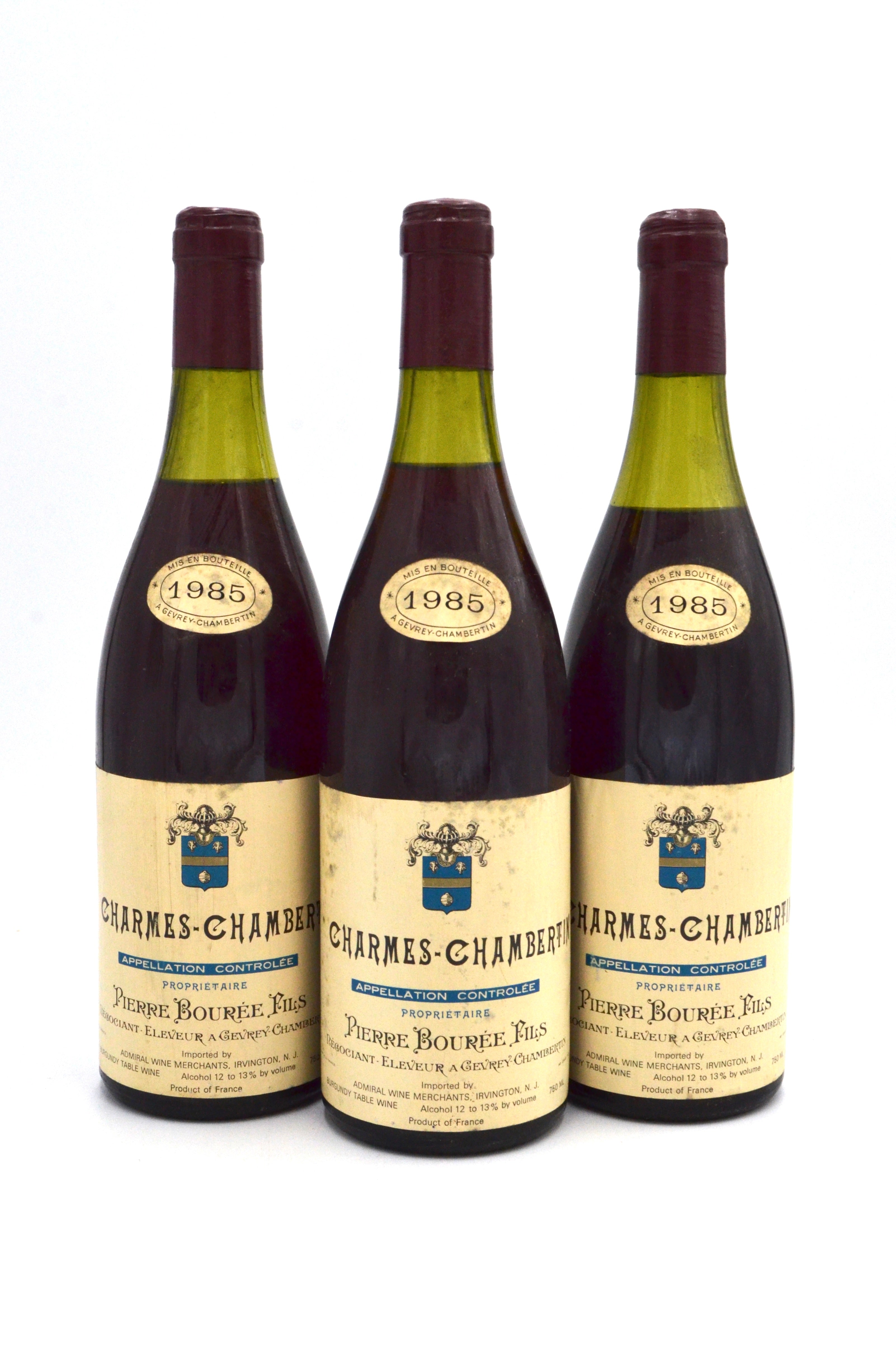 1985 Pierre Bouree Fils Charmes-Chambertin, Grand Cru