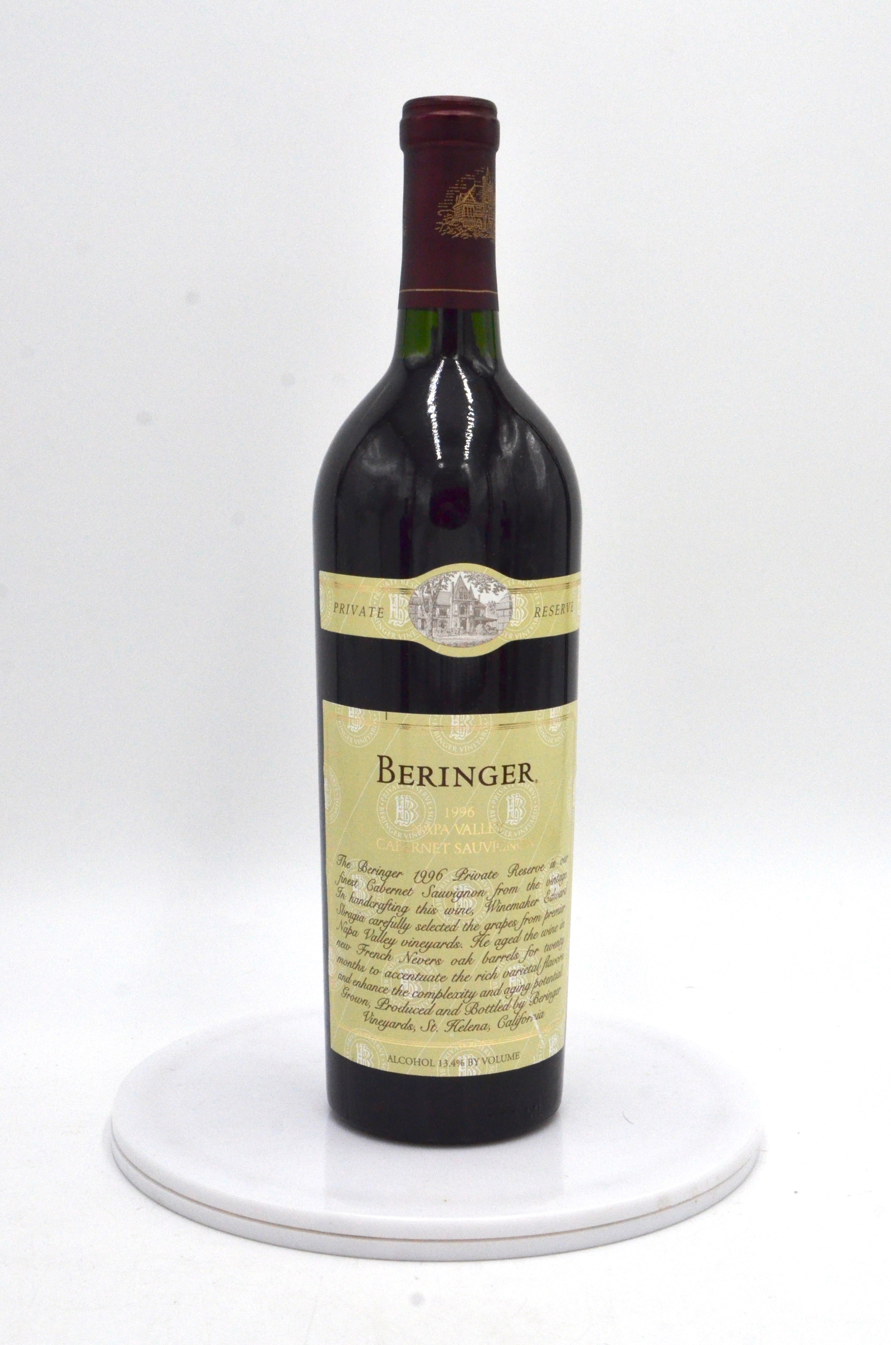 1996 Beringer Vineyards Private Reserve Cabernet Sauvignon, Napa Valley